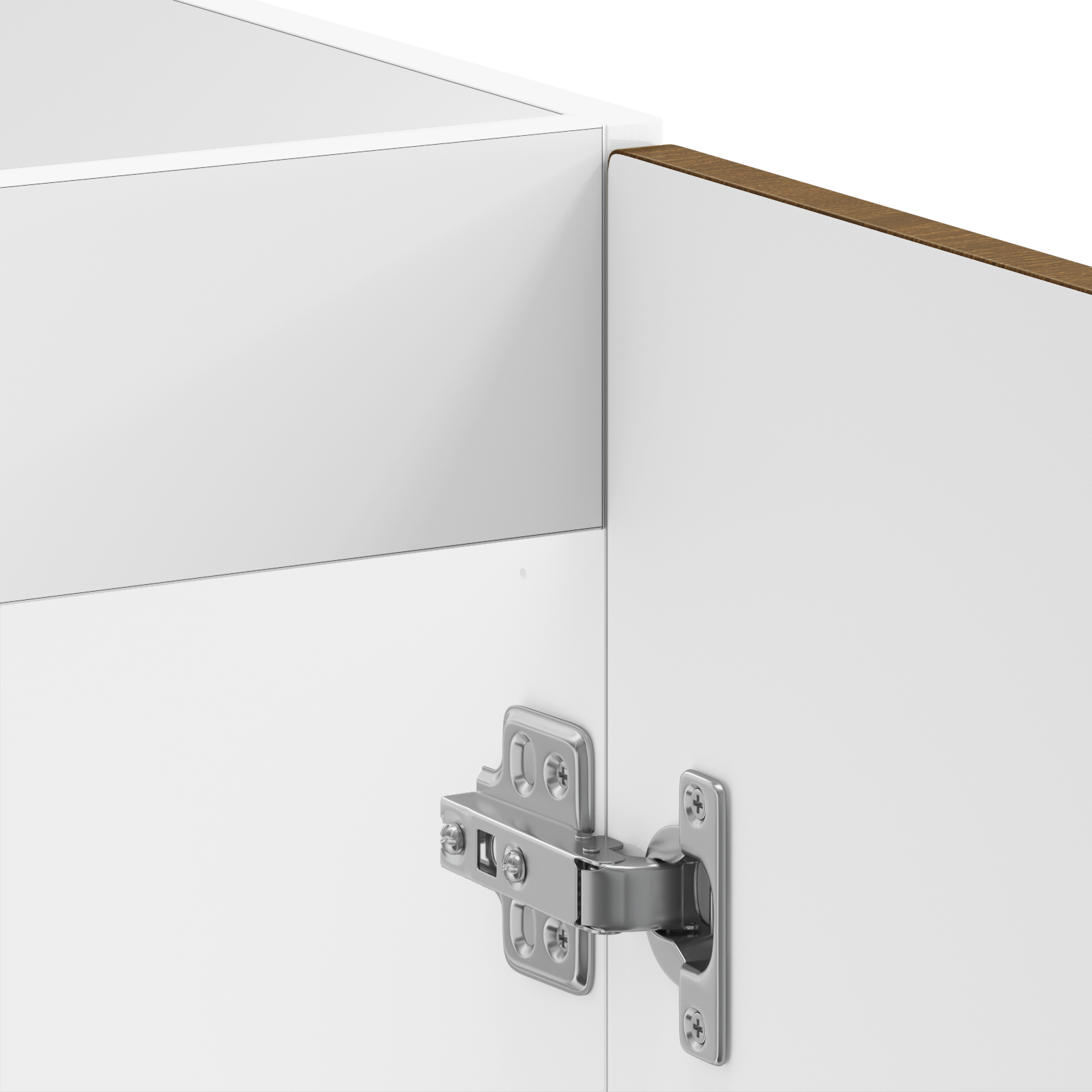 Kitchen Cabinet ""Kalmar"" with Double Basins Brown Oak Engineered wood - Image 6