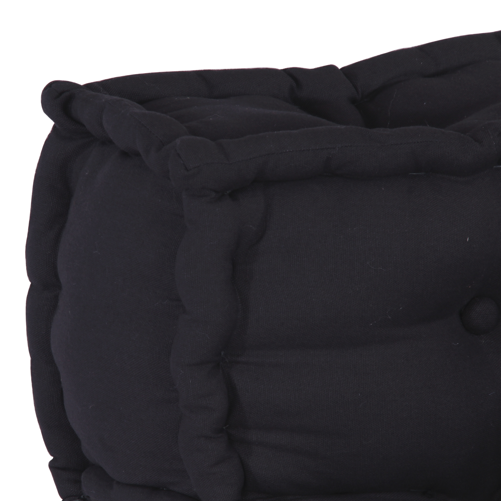 Modular Pouffes - Set of 2 in Anthracite Fabric - Image 9