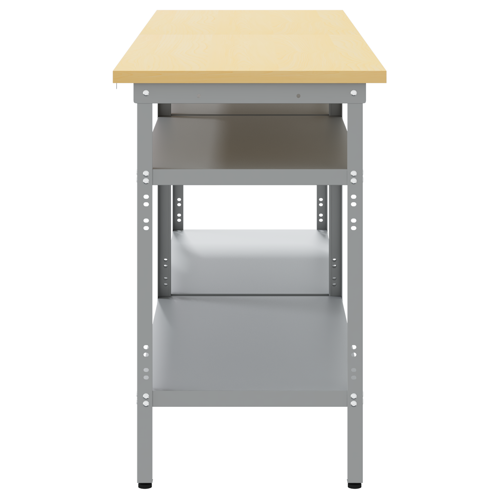 2-Piece Workbench Set in Grey Steel - Image 6