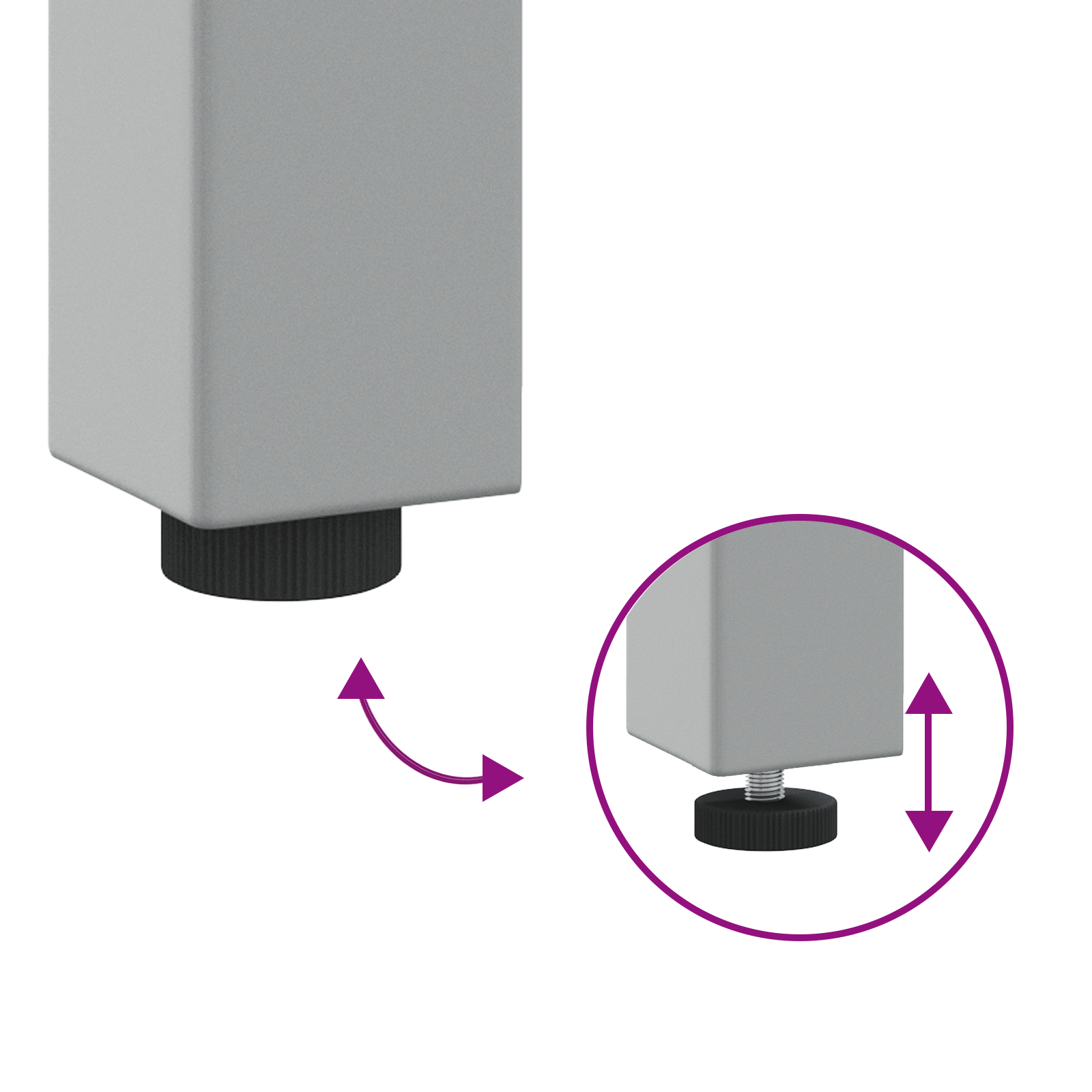 3 Piece Workbench Set - Gray Steel - Image 11