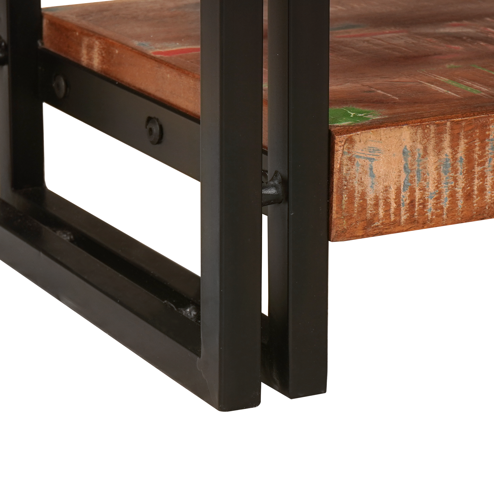 Console Tables Set of 2 with Drawers, Multicolour Solid Wood Reclaimed - Image 10