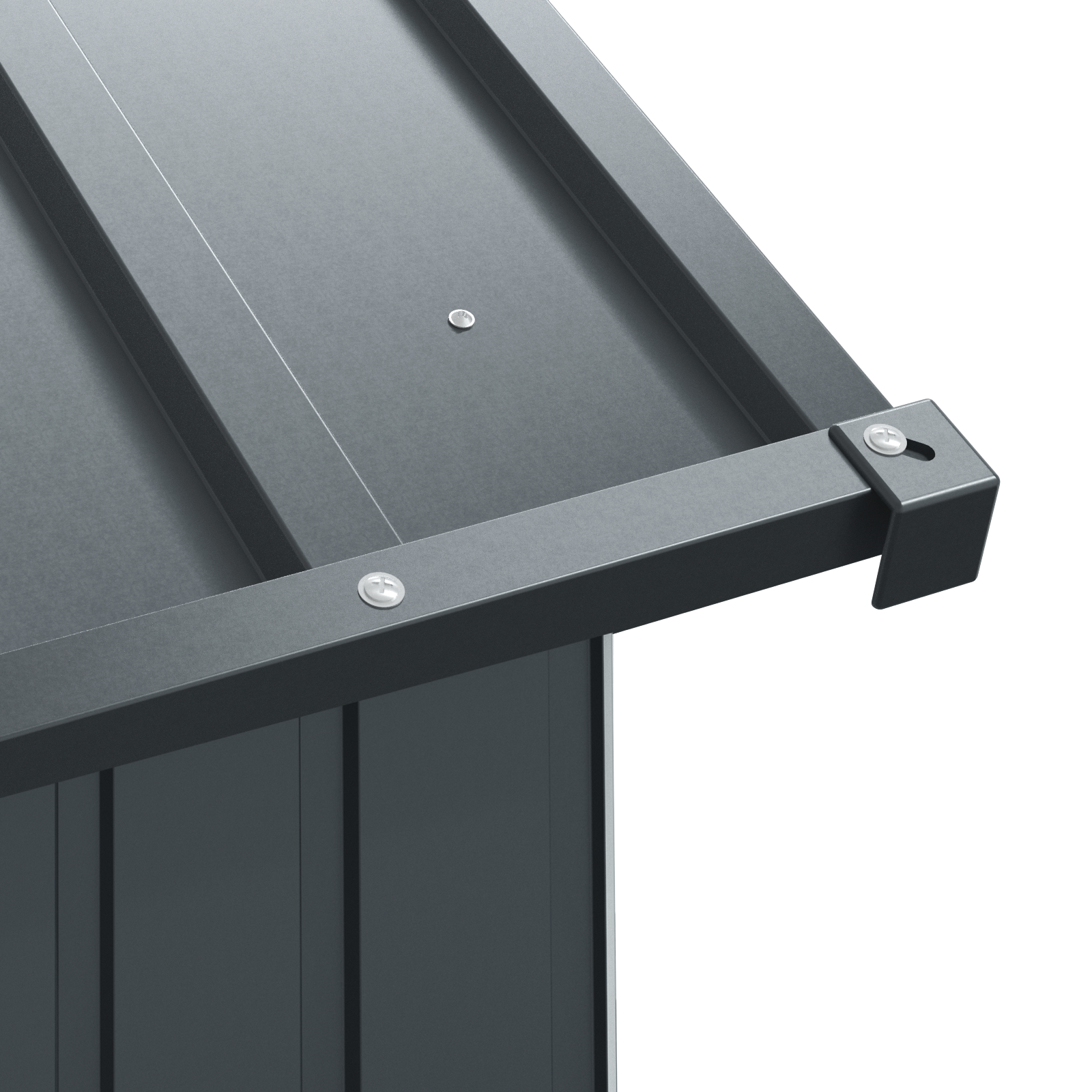 Bird Aviary Anthracite 210x215x247 cm Steel - Image 10