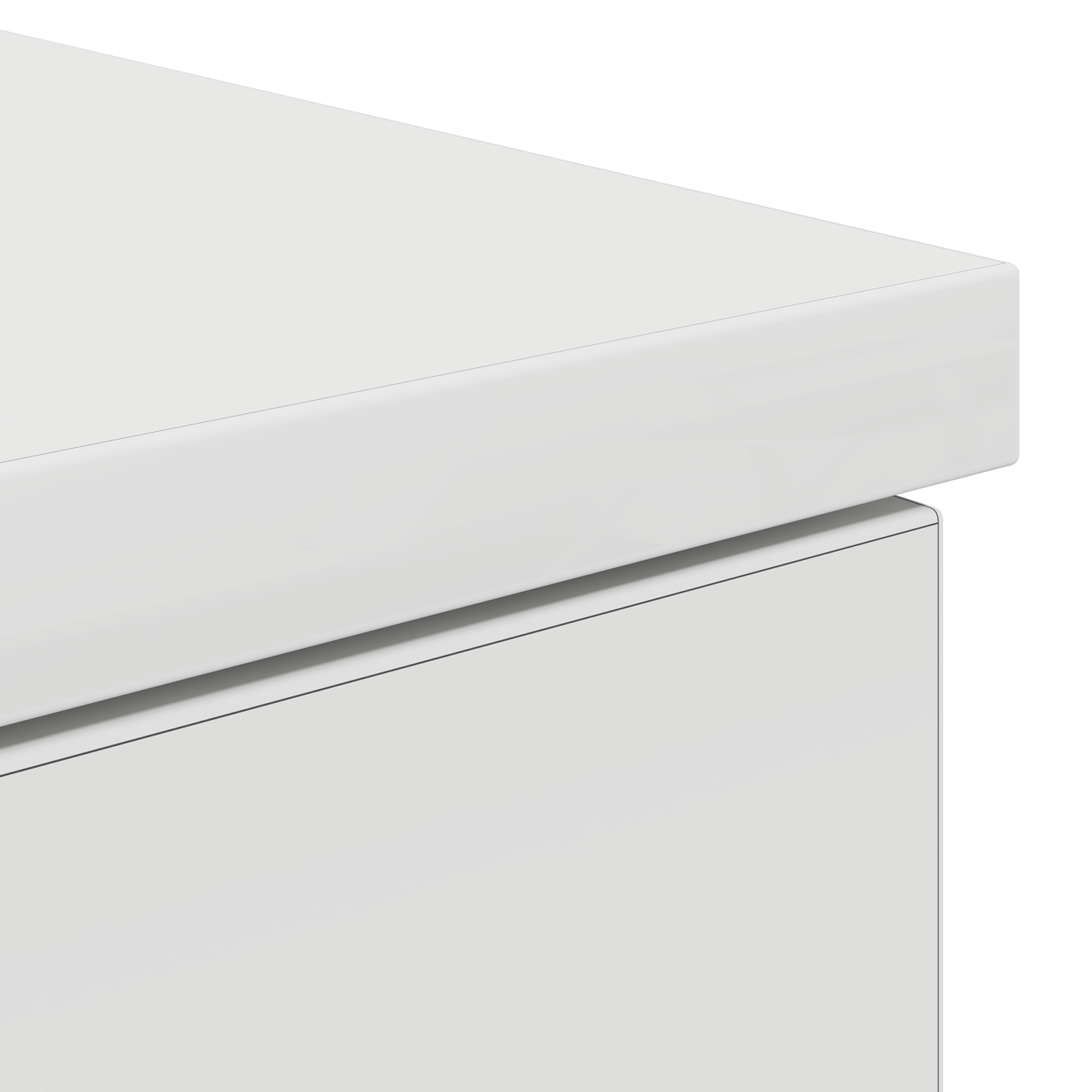 Desk White 140x49x76 cm Engineered Wood - Image 9