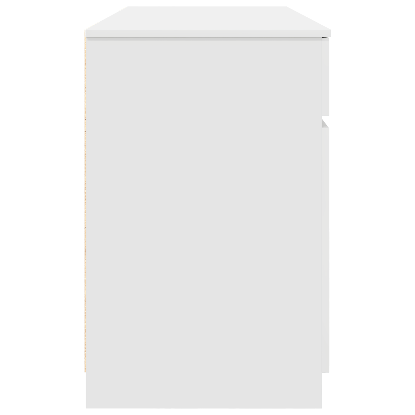 Desk White 140x49x76 cm Engineered Wood - Image 8