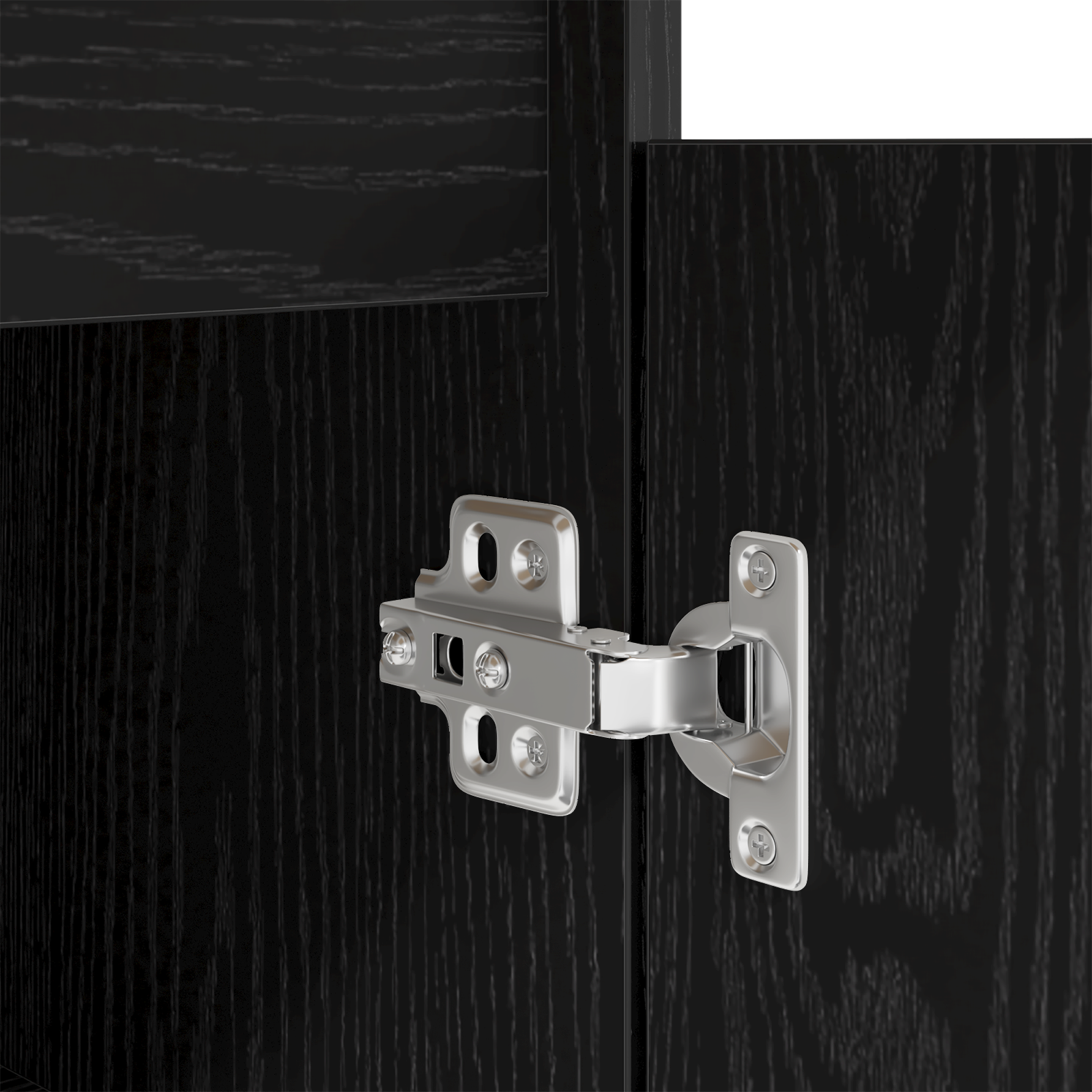 Desk Black Oak 140x49x76 cm Engineered Wood - Image 11