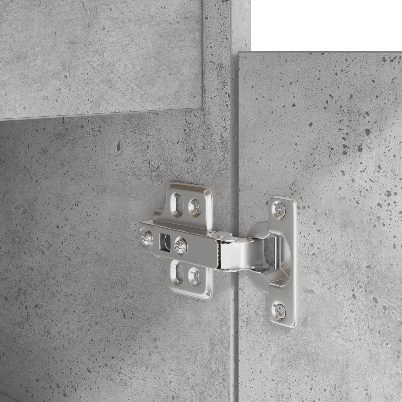 Desk Concrete Grey 140x49x76 cm Engineered Wood - Image 11