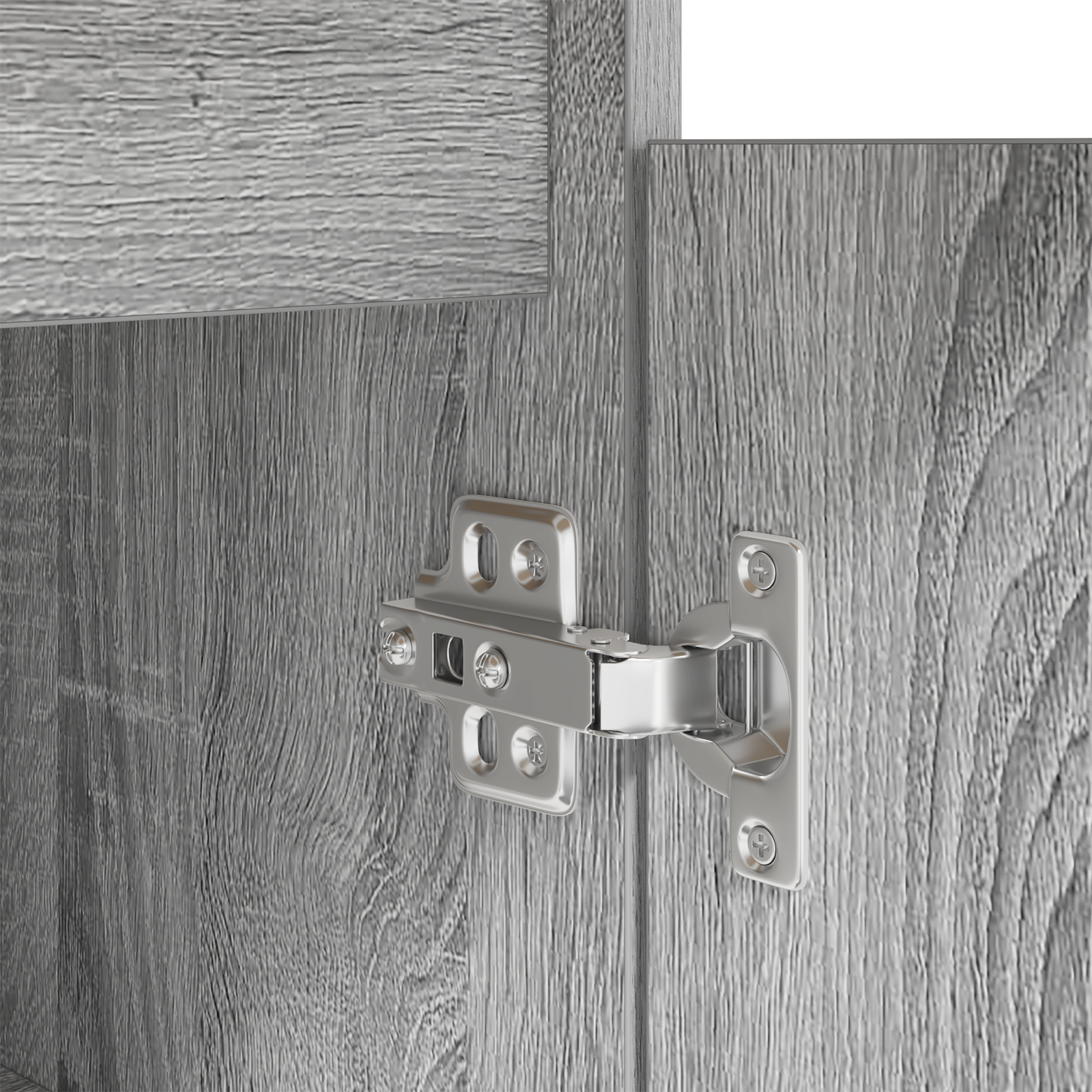 Desk Grey Sonoma 140x49x76 cm Engineered Wood - Image 11