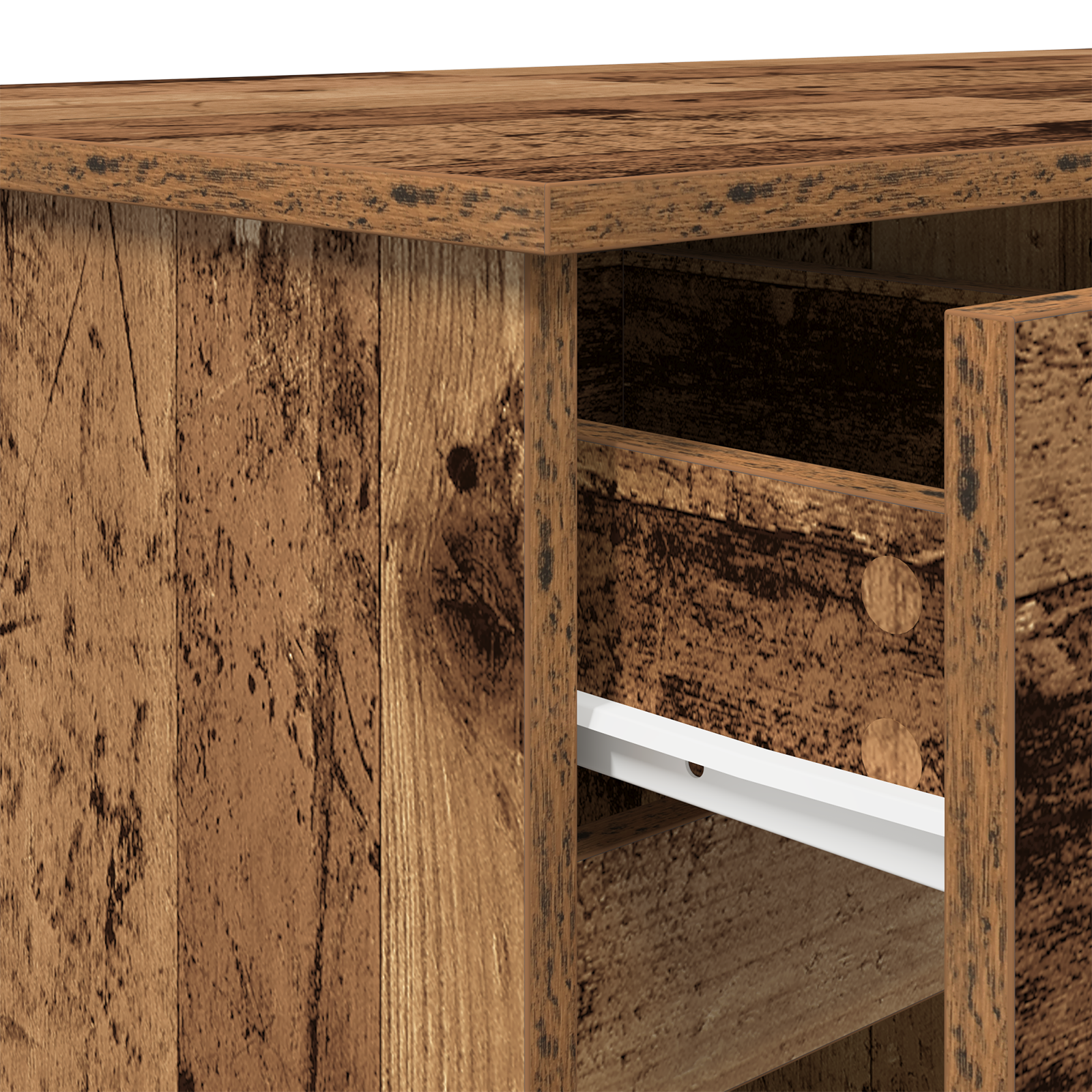 Desk Old Wood 140x49x76 cm Engineered Wood - Image 10
