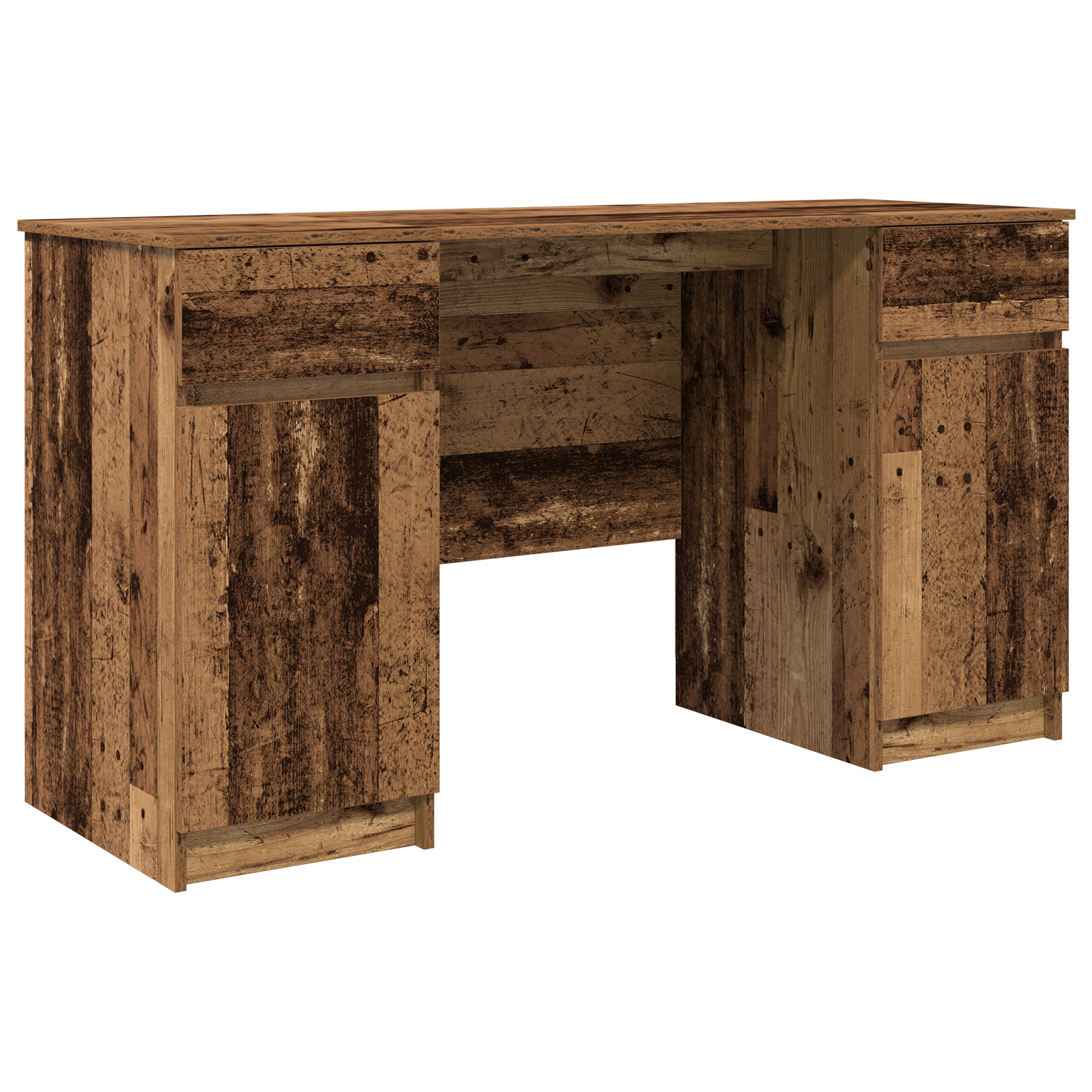 Desk Old Wood 140x49x76 cm Engineered Wood - Image 2