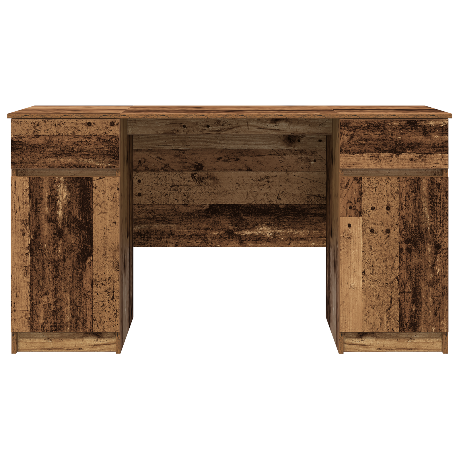 Desk Old Wood 140x49x76 cm Engineered Wood - Image 7