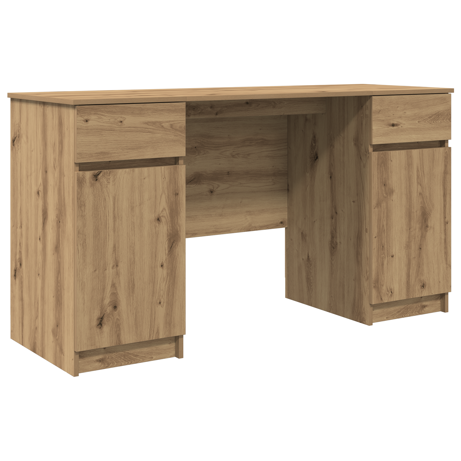 Desk Artisan Oak 140x49x76 cm Engineered Wood - Image 2