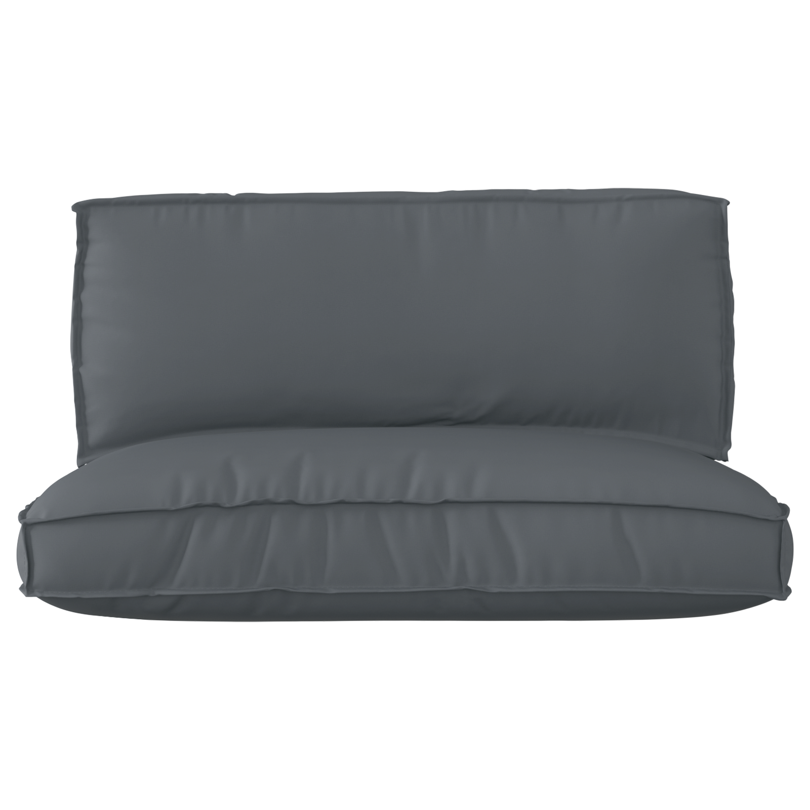 2-teiliges Palettenkissen-Set Anthrazit Oxford-Gewebe - Dekoration - Your Garden Eden