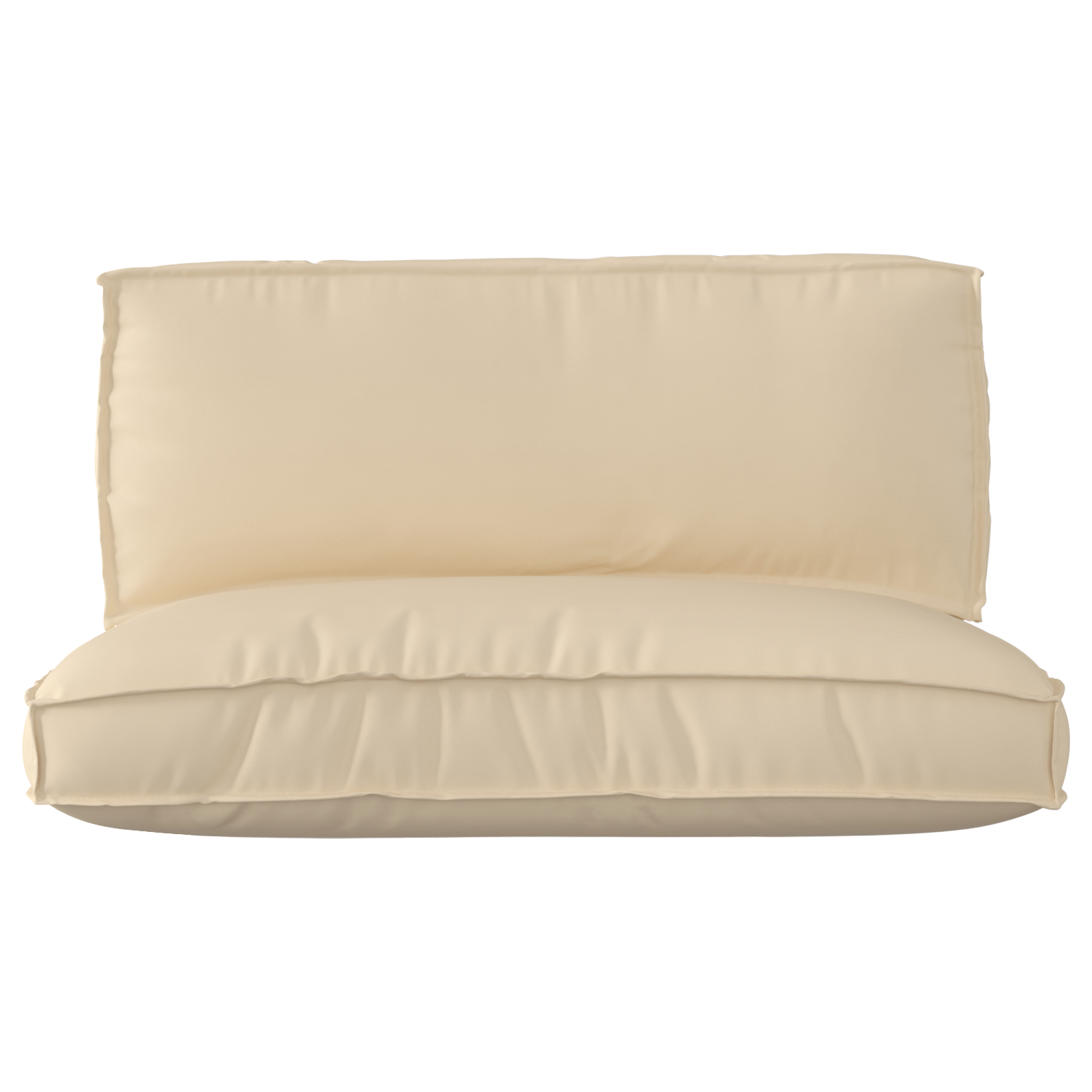 2-teilige Palettensitzkissen-Set Beige Oxford-Stoff - Dekoration - Your Garden Eden