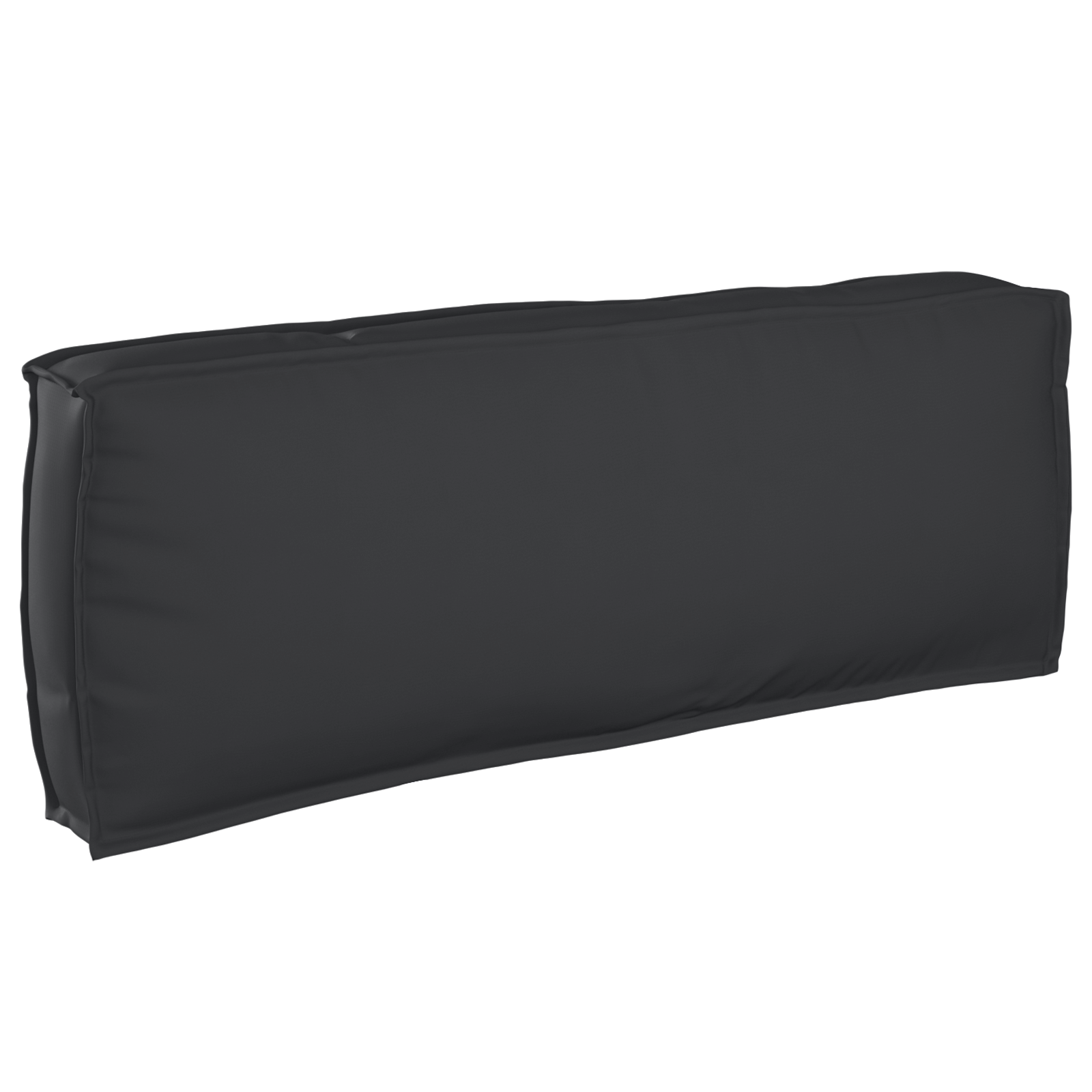 2-teiliges Palettencushion-Set Schwarz Oxford-Stoff - Your Garden Eden