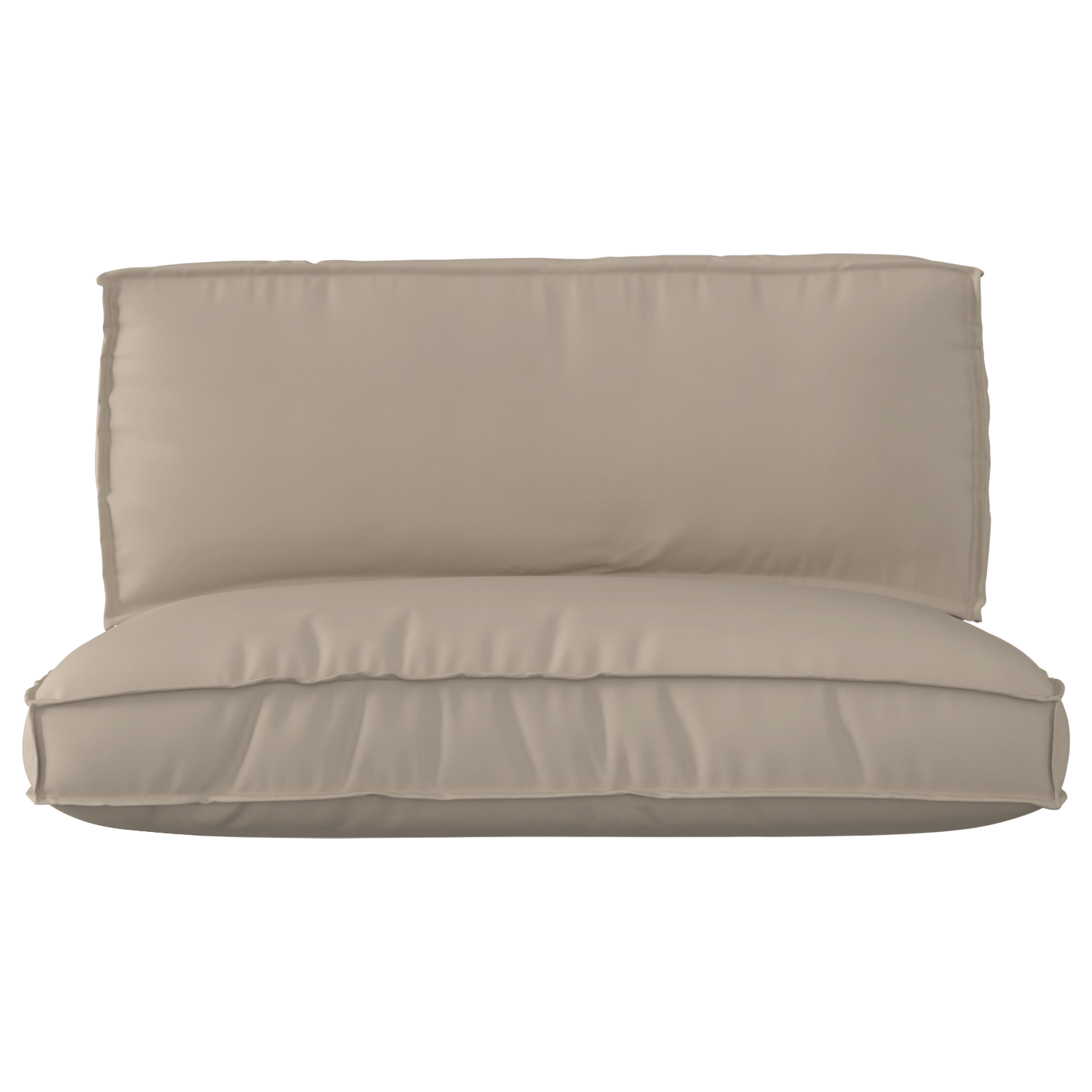 2-teiliges Palettenkissen-Set Taupe Oxford-Gewebe - Dekoration - Your Garden Eden