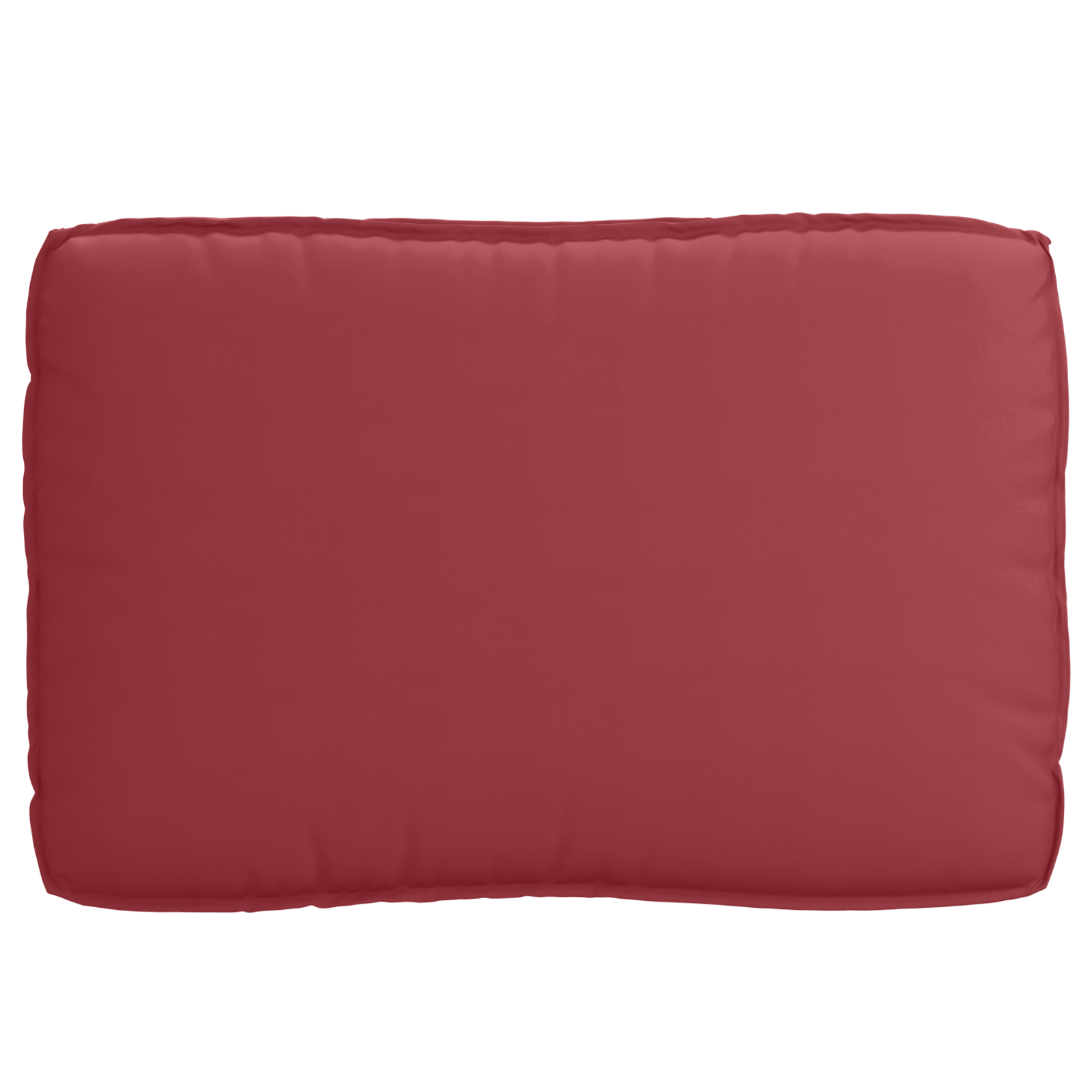 2 Piece Pallet Cushion Set Wine Red Oxford Fabric - Image 6