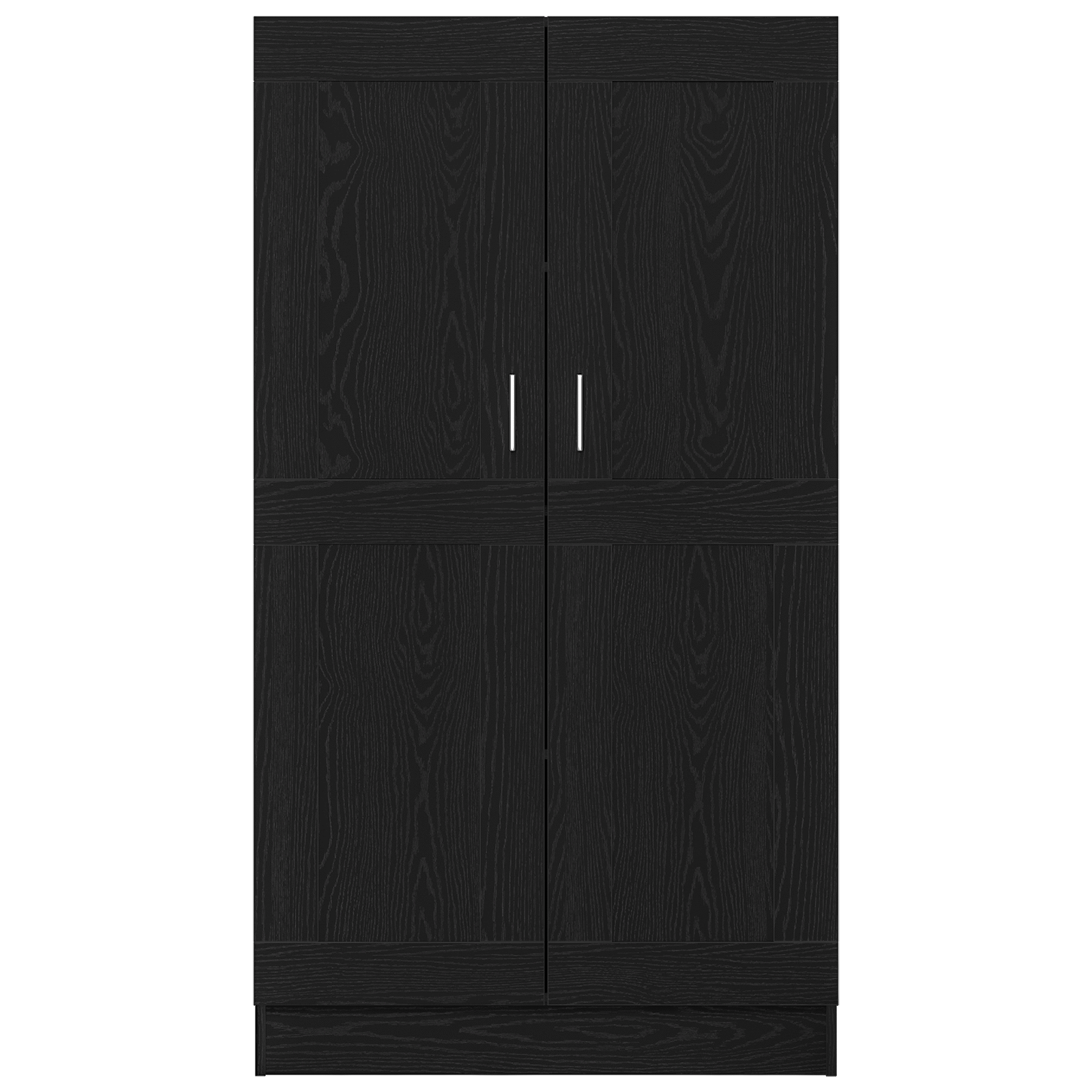 Black Oak Book Cabinets - Set of 2, 165x30.5x150 cm, Made of Engineered Wood - Image 7