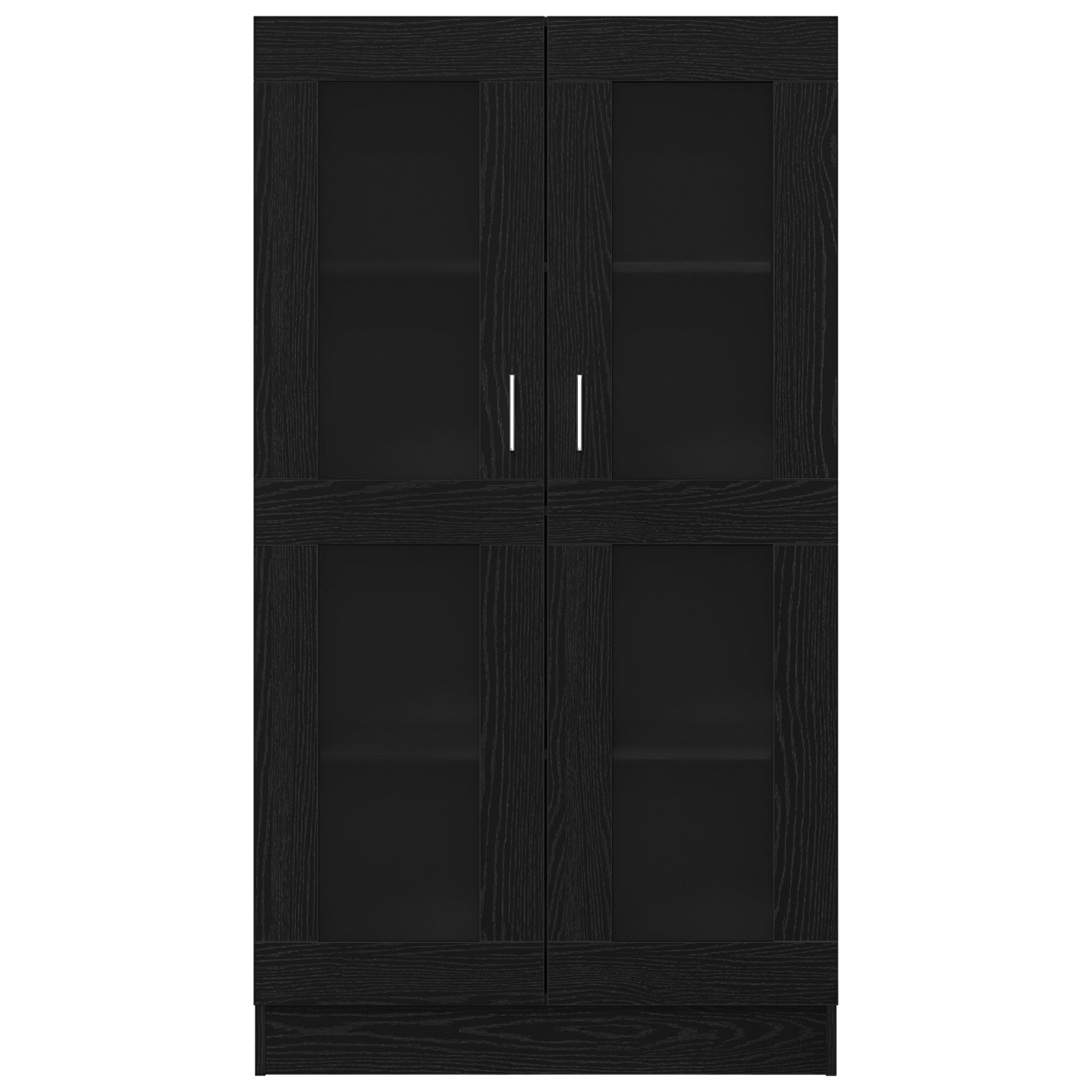 Book Cabinet Black oak Engineered wood 82.5 x 30.5 x 150 cm - Image 7