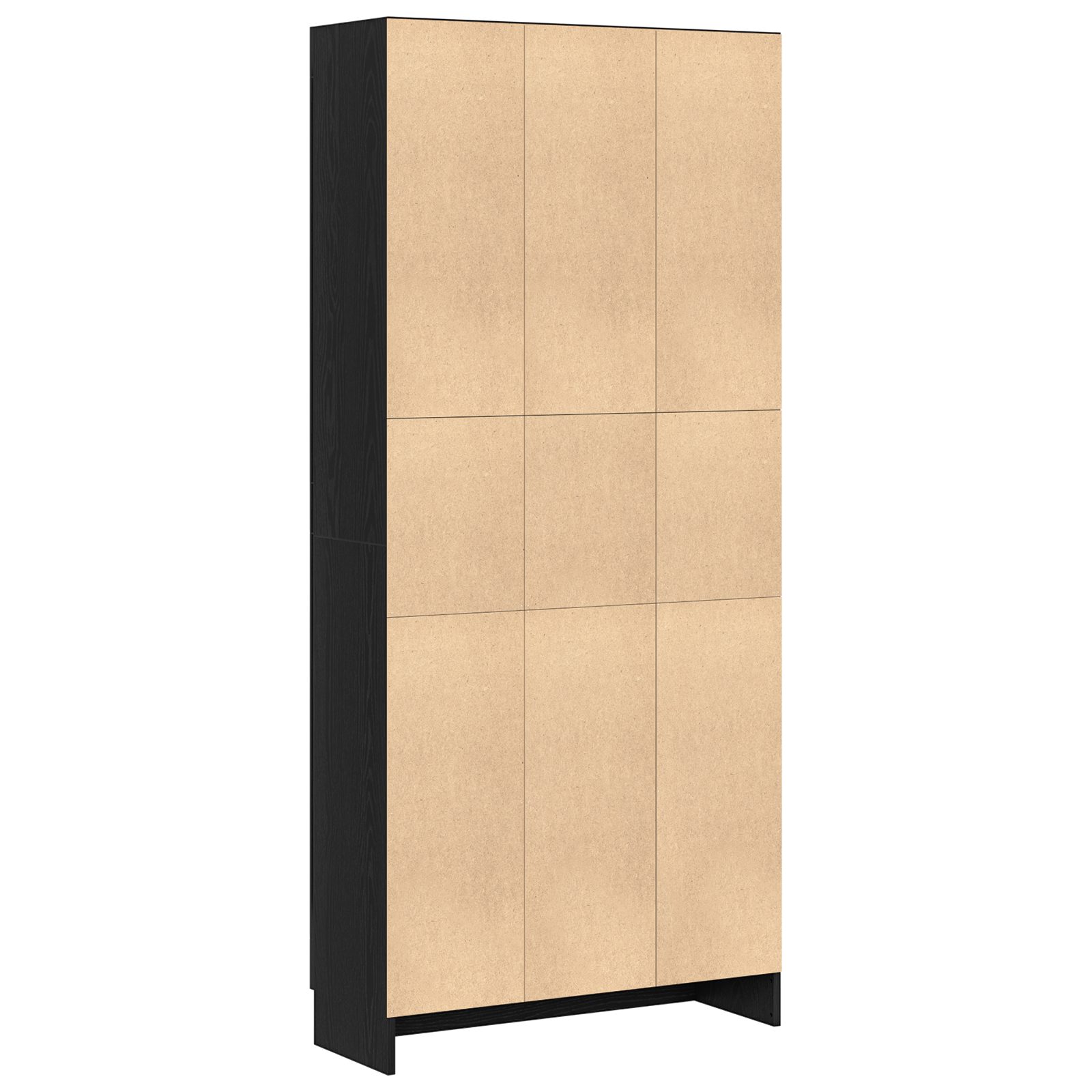 Book Cabinets - 2 Pack - Black Oak - 82.5 x 30.5 x 185 cm - Engineered Wood - Image 6