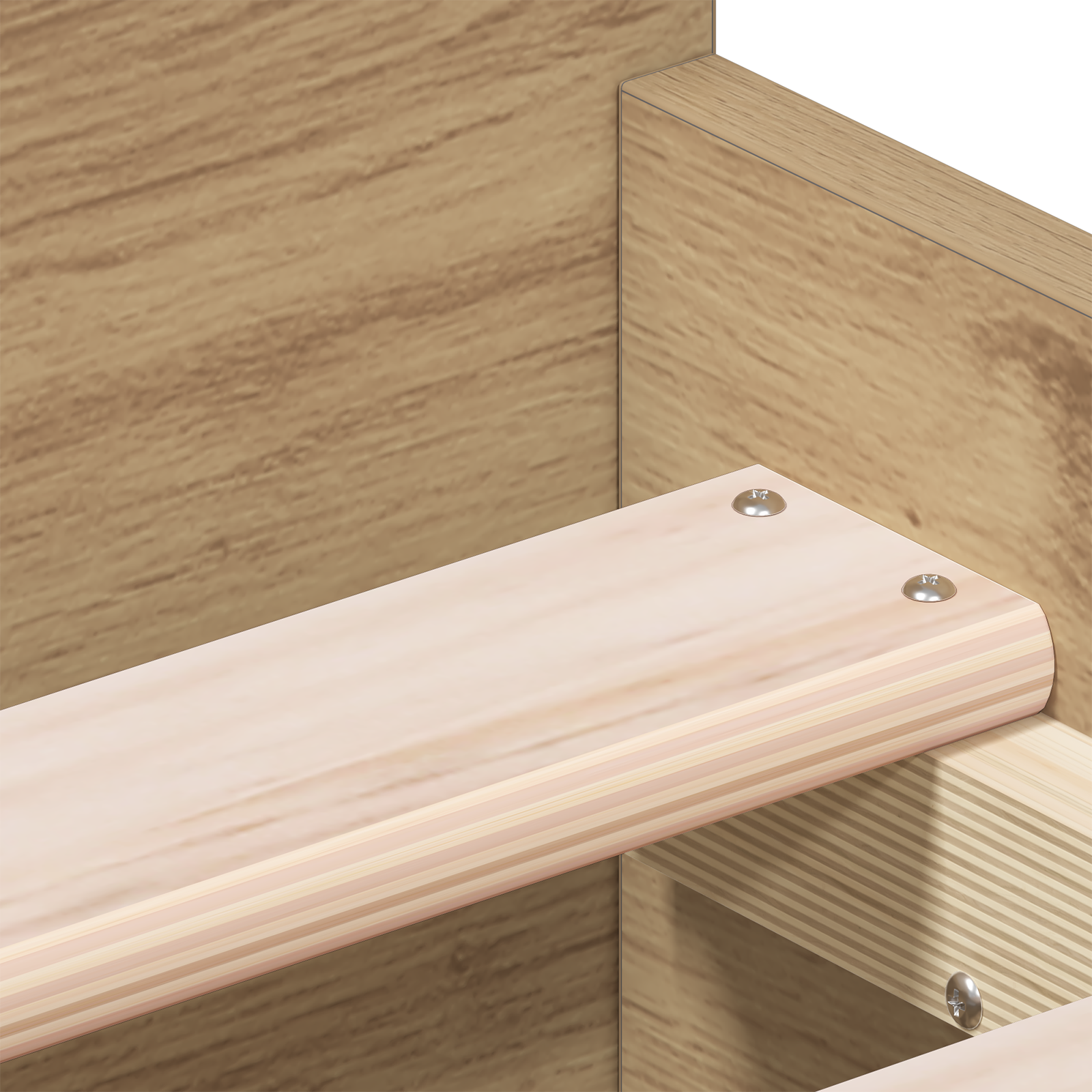 Bed Frame without Mattress Artisan Oak 75x190 cm Engineered Wood - Image 9