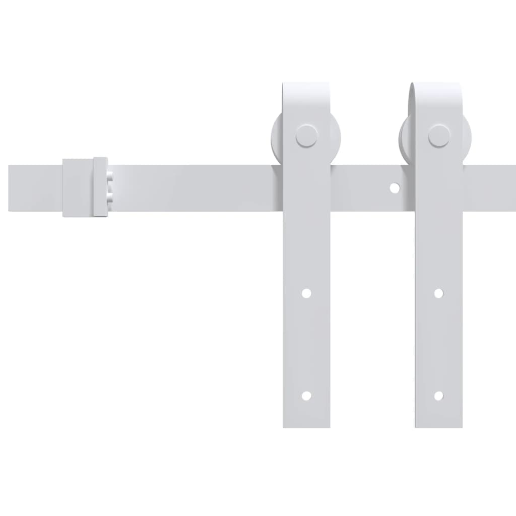 Sliding Door with Hardware Set 'ORKDAL'Solid Wood & Glass - Image 7