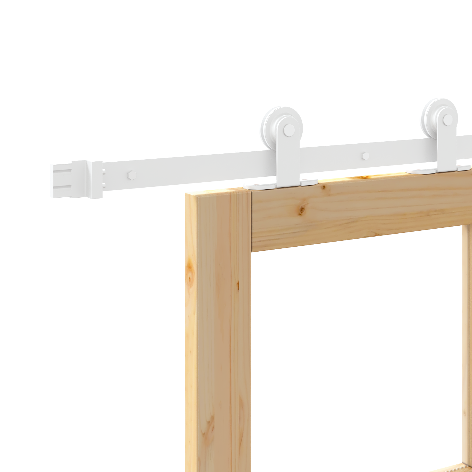 Sliding Door with Hardware Set 'ORKDAL'Solid Wood & Glass - Image 10