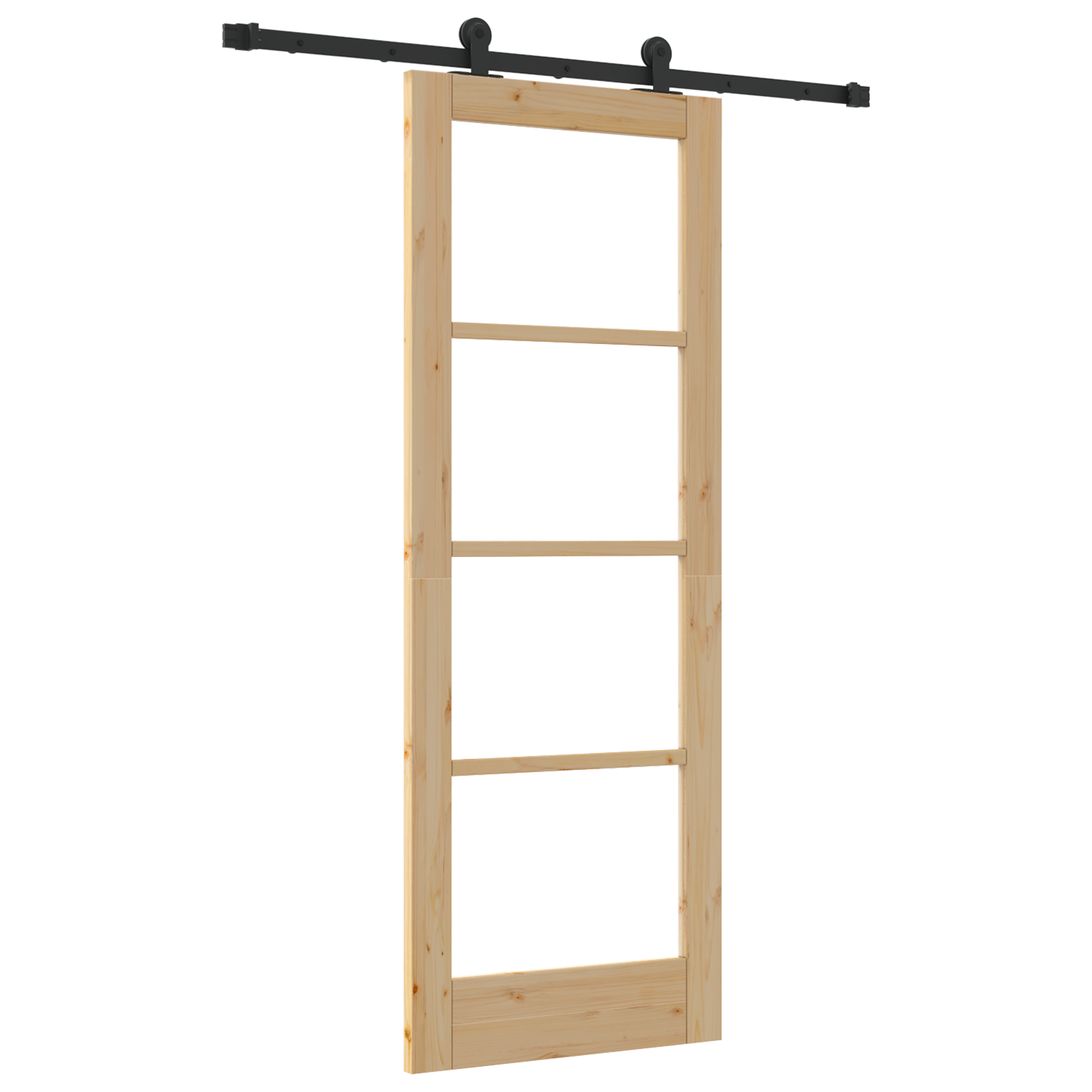 Sliding Door with Hardware Set "ORKDAL" 73.5x198.5 cm - Image 2