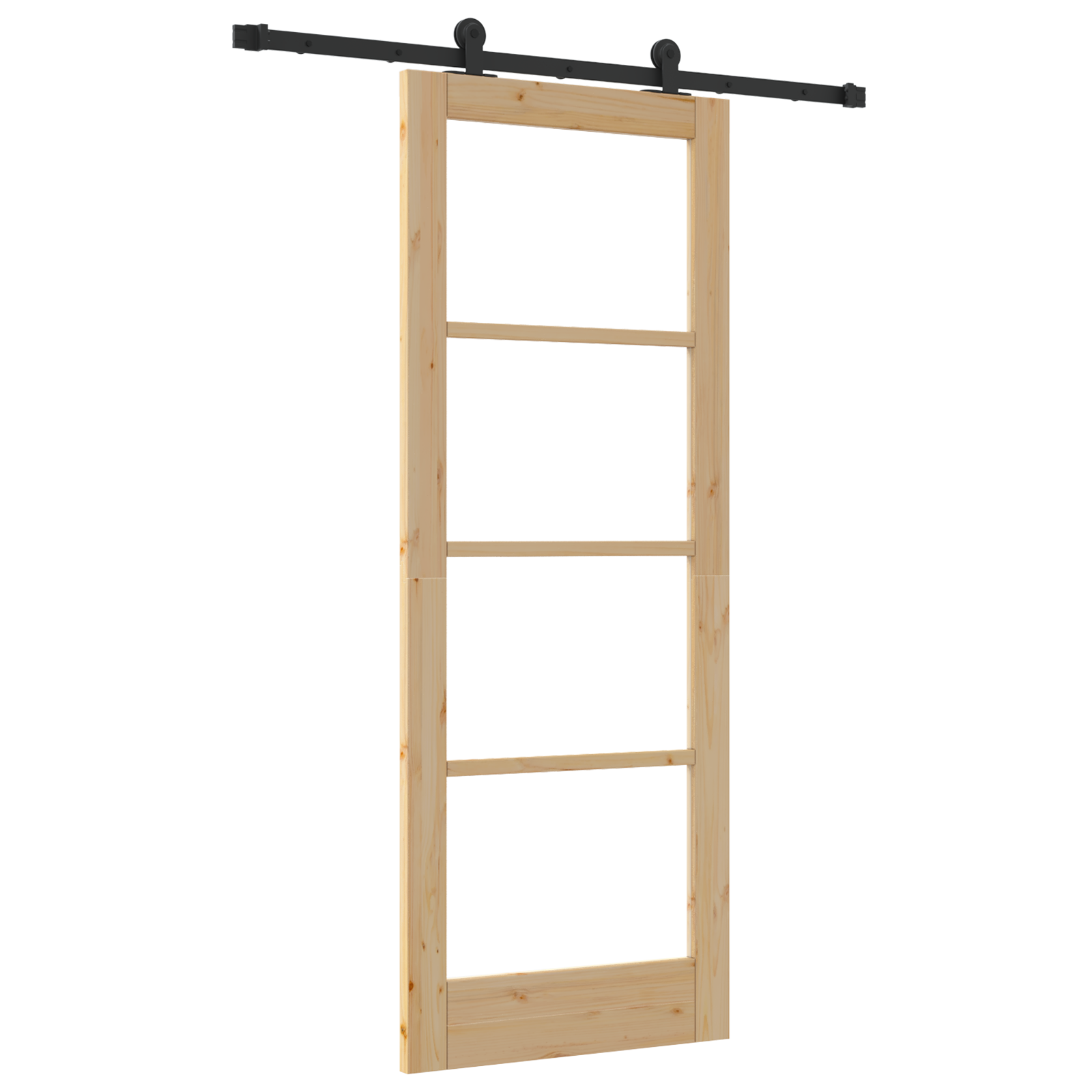 Sliding Door with Hardware Set "ORKDAL" 78x202 cm - Image 2