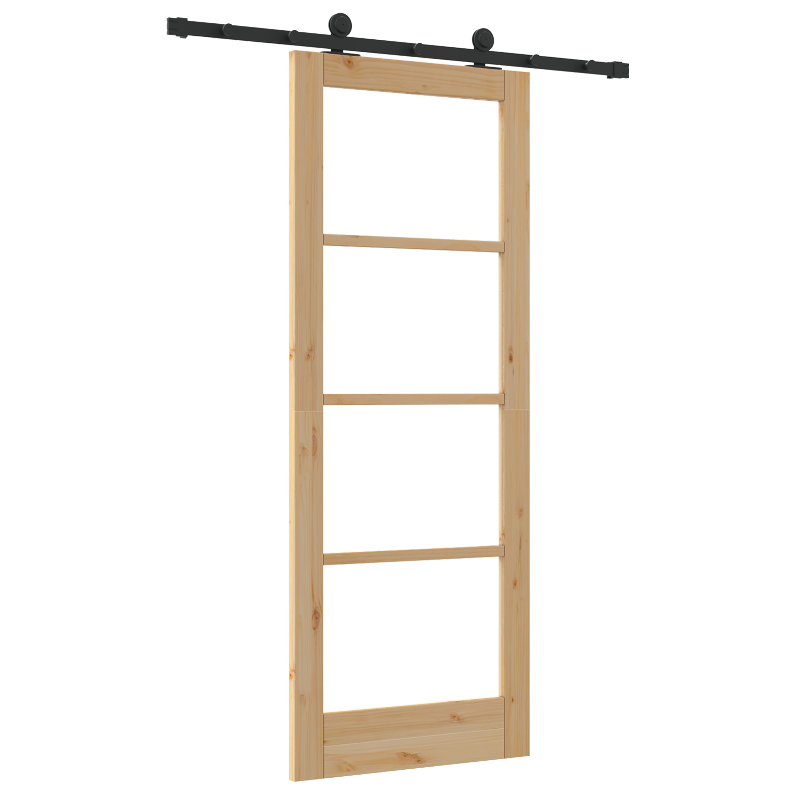 Sliding Door with Hardware Set "ORKDAL" 78x202 cm - Image 6