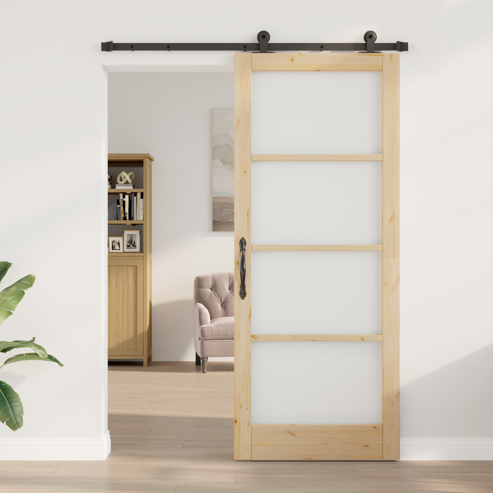 Sliding Door with Hardware Set 'ORKDAL'86x211 cm - Image 3