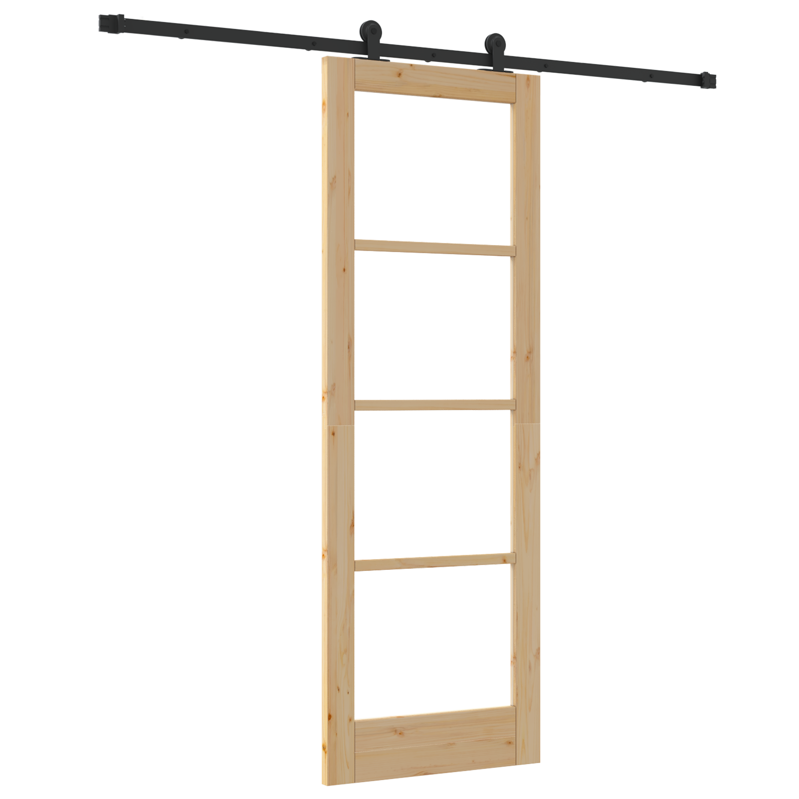 Sliding Door with Hardware Set "ORKDAL" 73.5x211 cm - Image 2