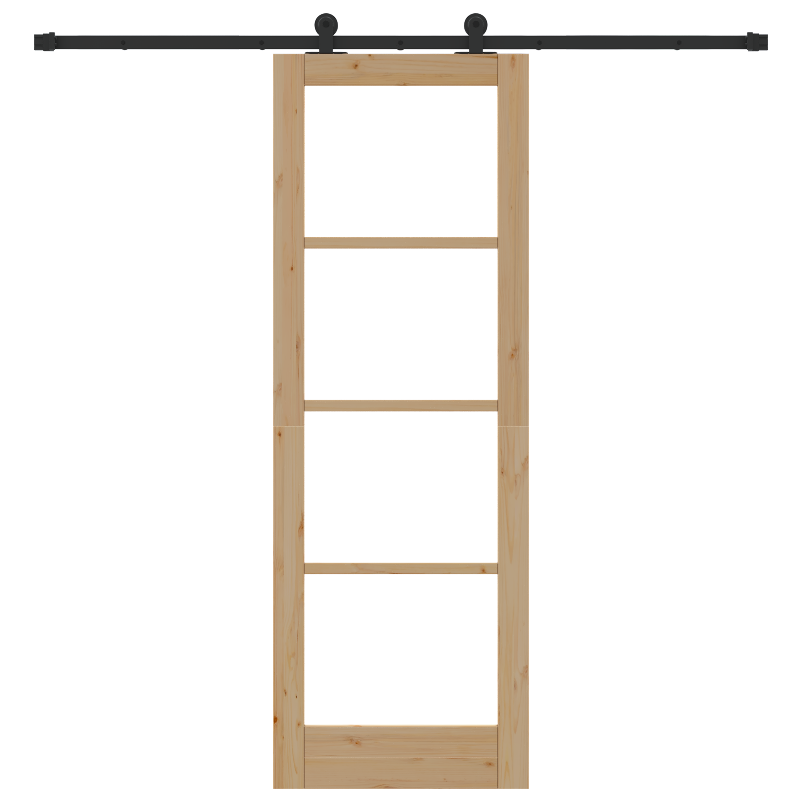 Sliding Door with Hardware Set "ORKDAL" 73.5x211 cm - Image 4