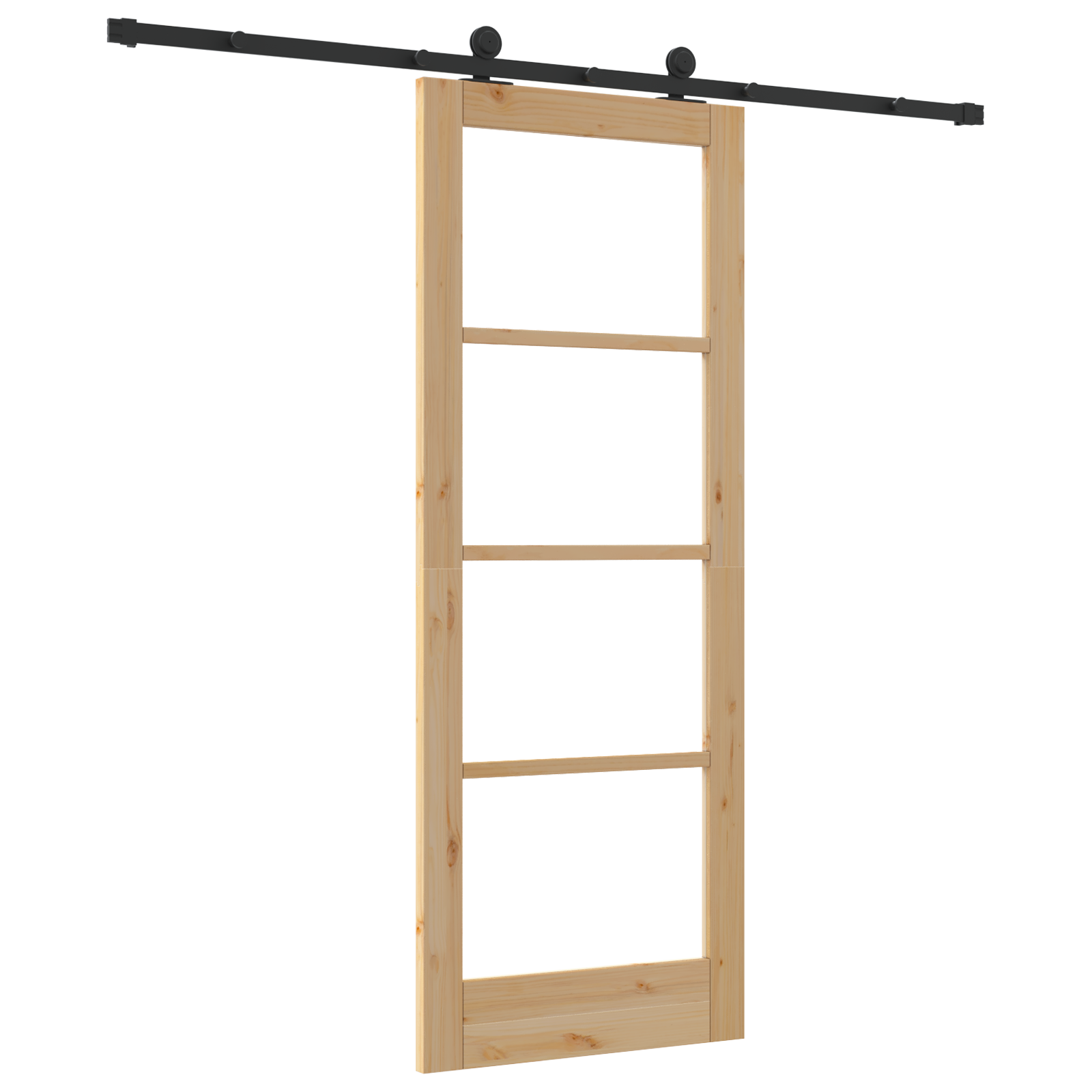 Sliding Door with Hardware Set "ORKDAL" 78x202 cm - Image 6