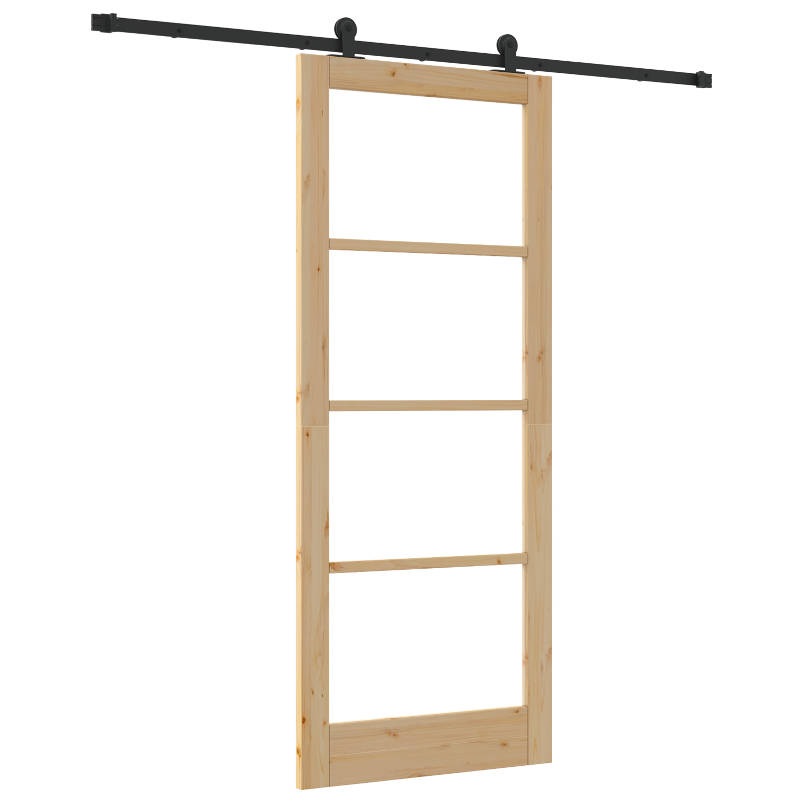 Thumbnail - vidaXL Schiebetür mit Hardware-Set "ORKDAL" 86x211 cm