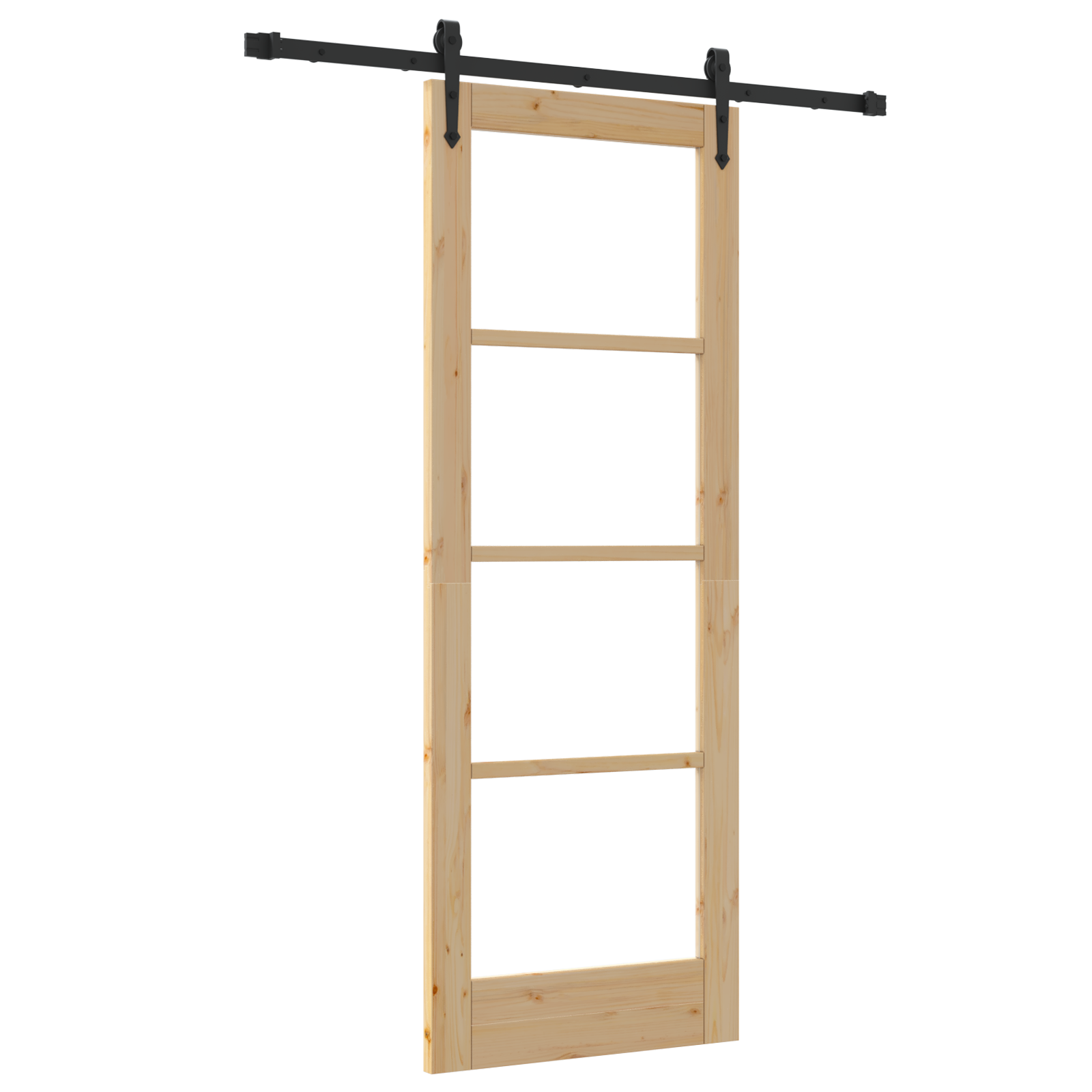 Sliding Door with Hardware Set 'ORKDAL'73.5 x 198.5 cm - Image 2