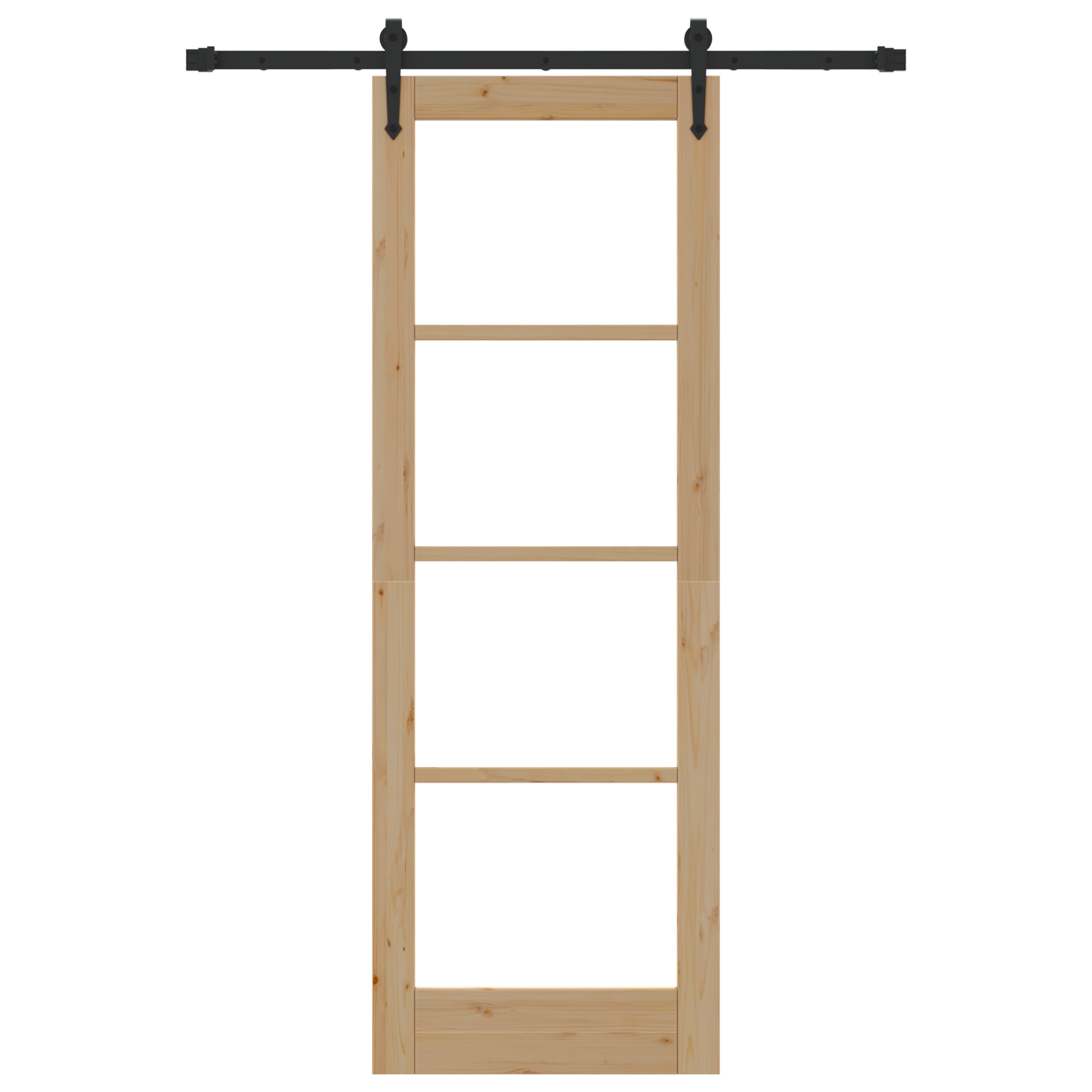 Sliding Door with Hardware Set "ORKDAL" 73.5x211 cm - Image 4