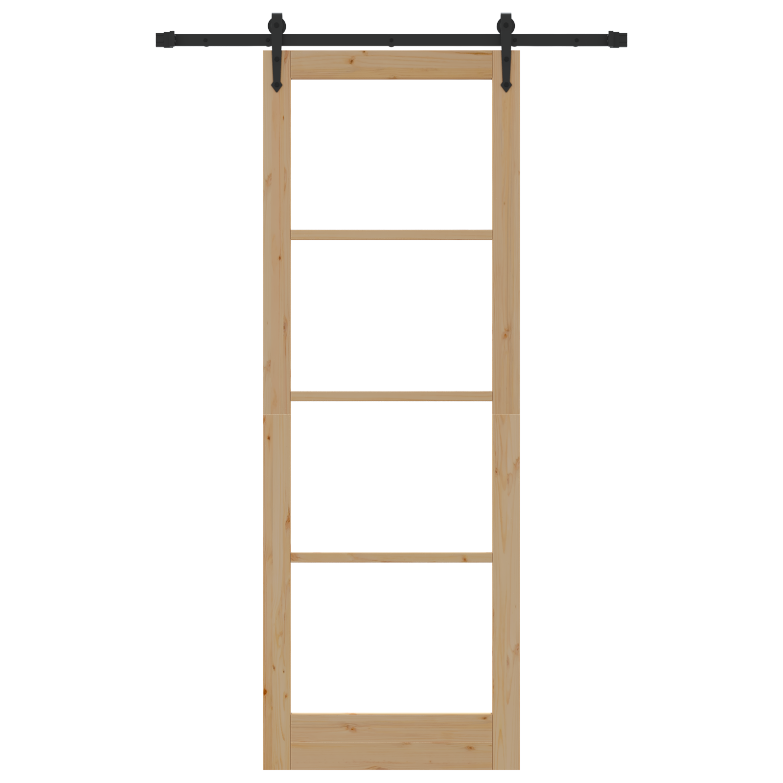 Sliding Door with Hardware Set "ORKDAL" 83x232 cm - Image 4