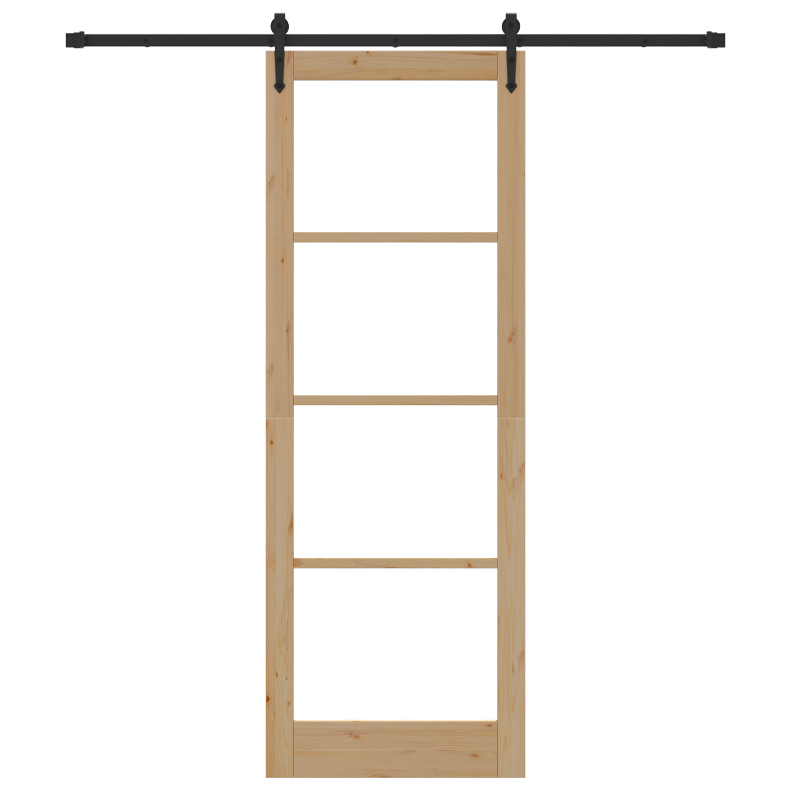 Sliding Door with Hardware Set 'ORKDAL'83x232 cm - Image 4