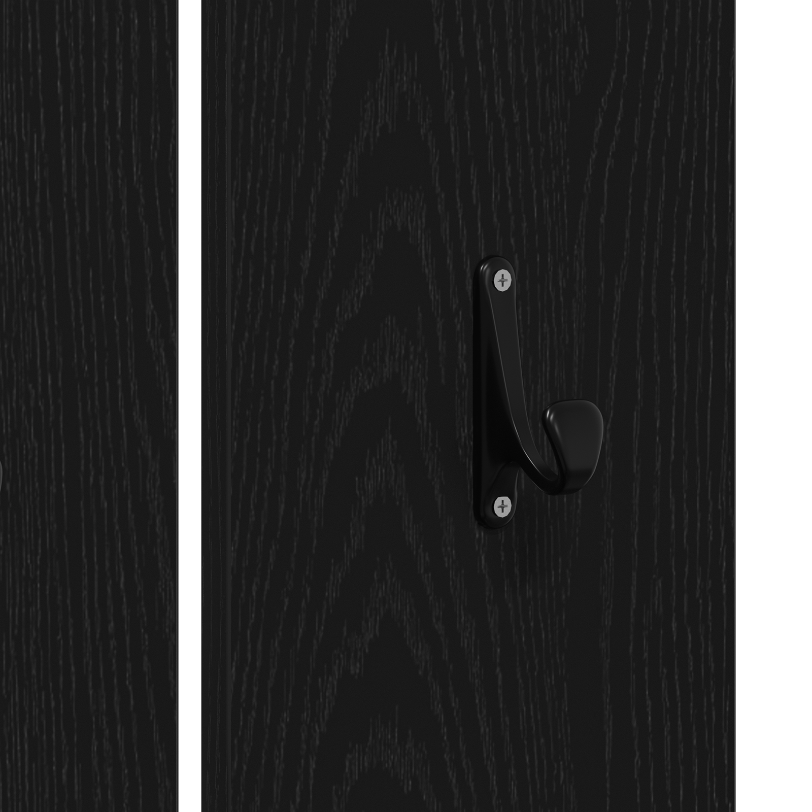 Hallway Furniture Set Black Oak Engineered Wood - Image 11