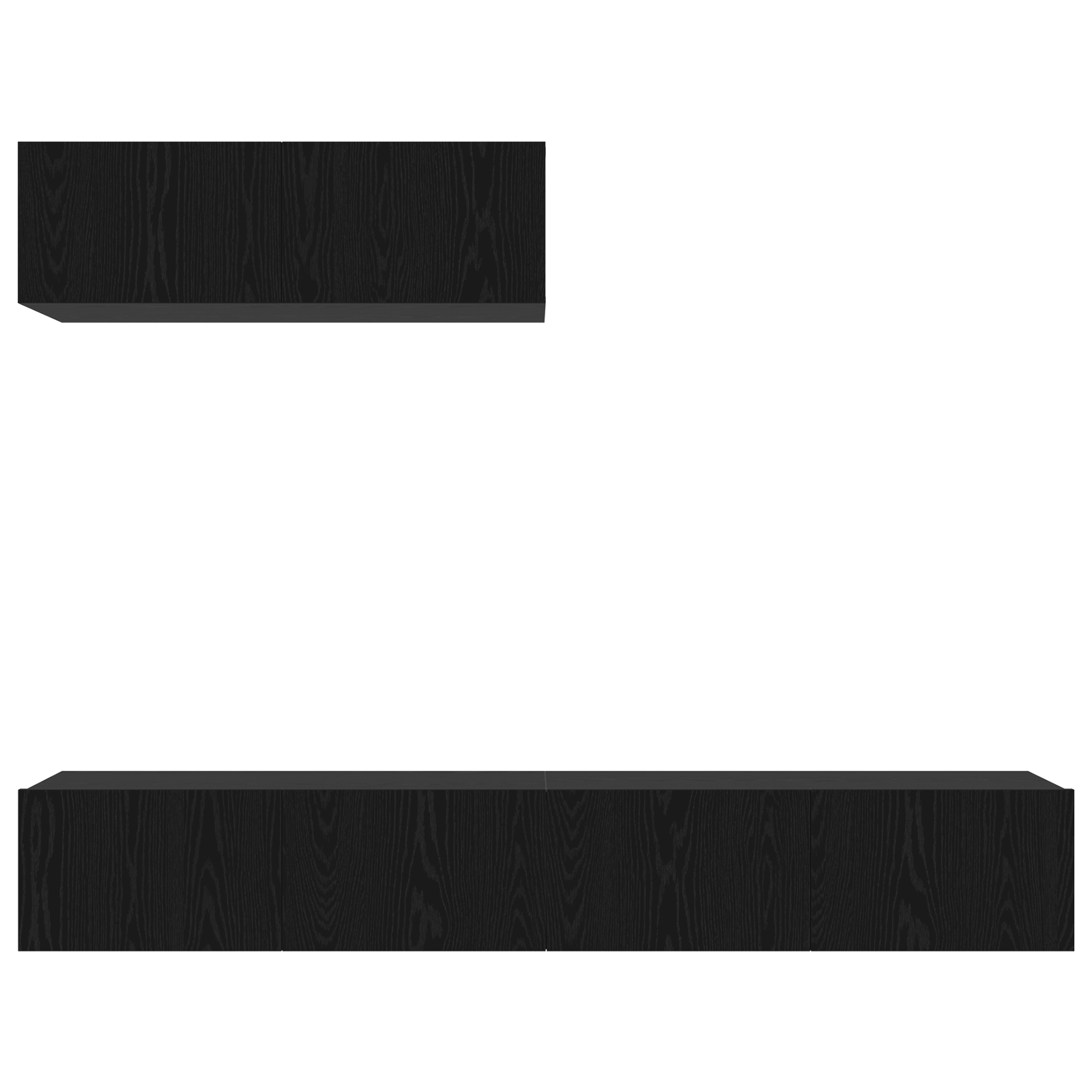 Sets Muebles de TV 3 Piezas Madera Contrachapada Multicolor Multitalle vidaXL - Imagen 88 de 128