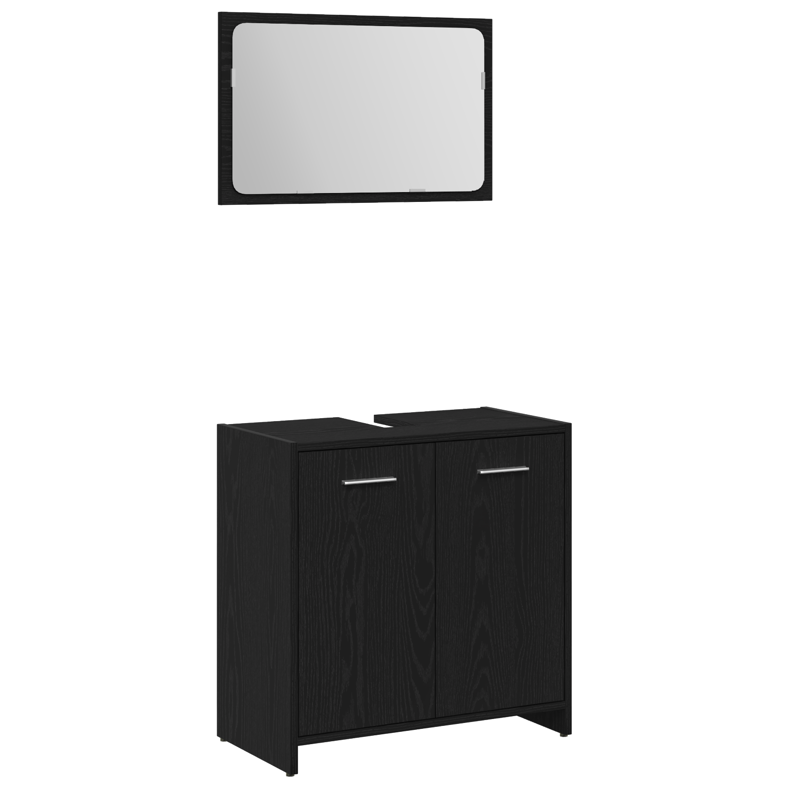 Set de Muebles de Baño 3x Aglomerado Roble Sonoma Estante Multicolor vidaXL - Imagen 84 de 121