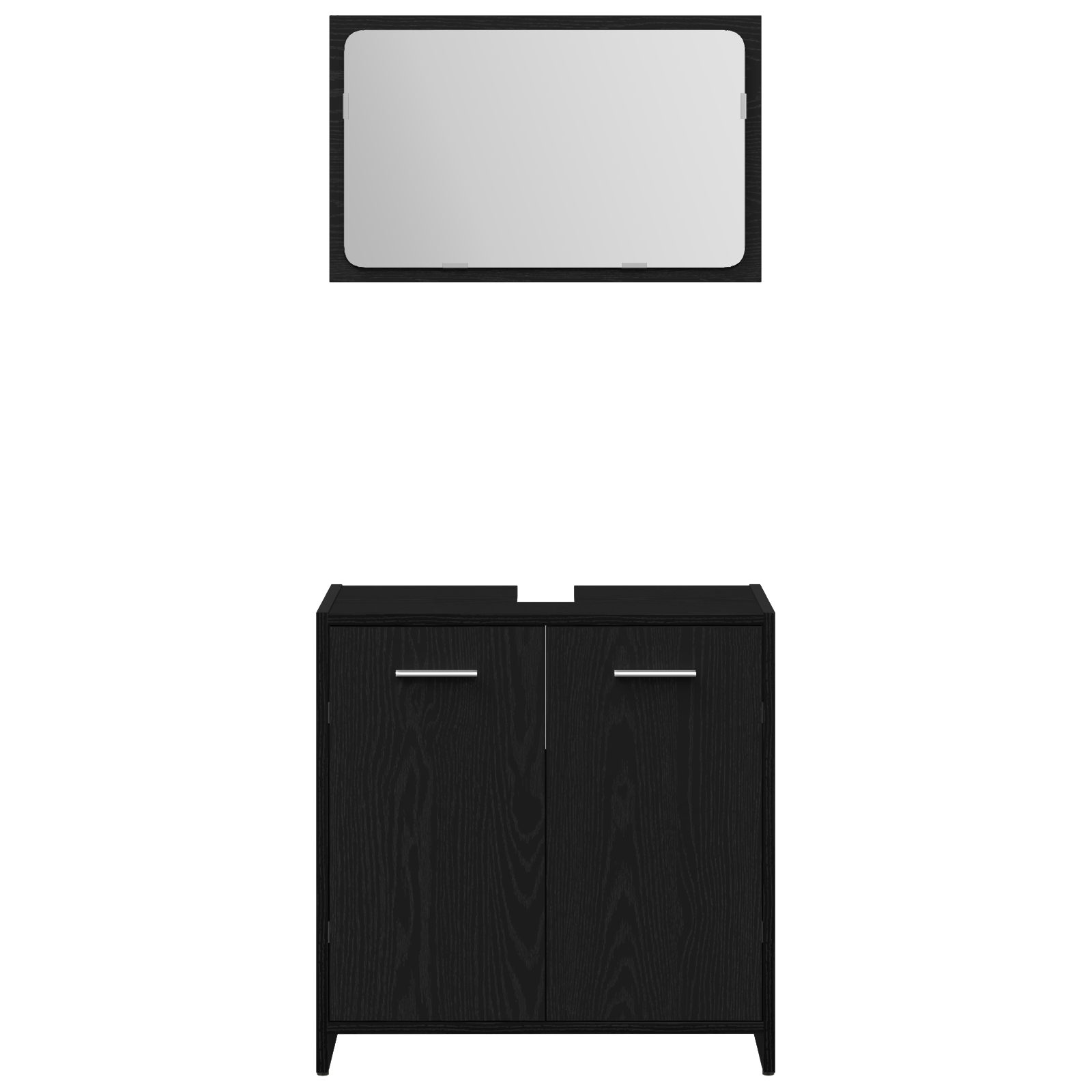 Set de Muebles de Baño 3x Aglomerado Roble Sonoma Estante Multicolor vidaXL - Imagen 86 de 121