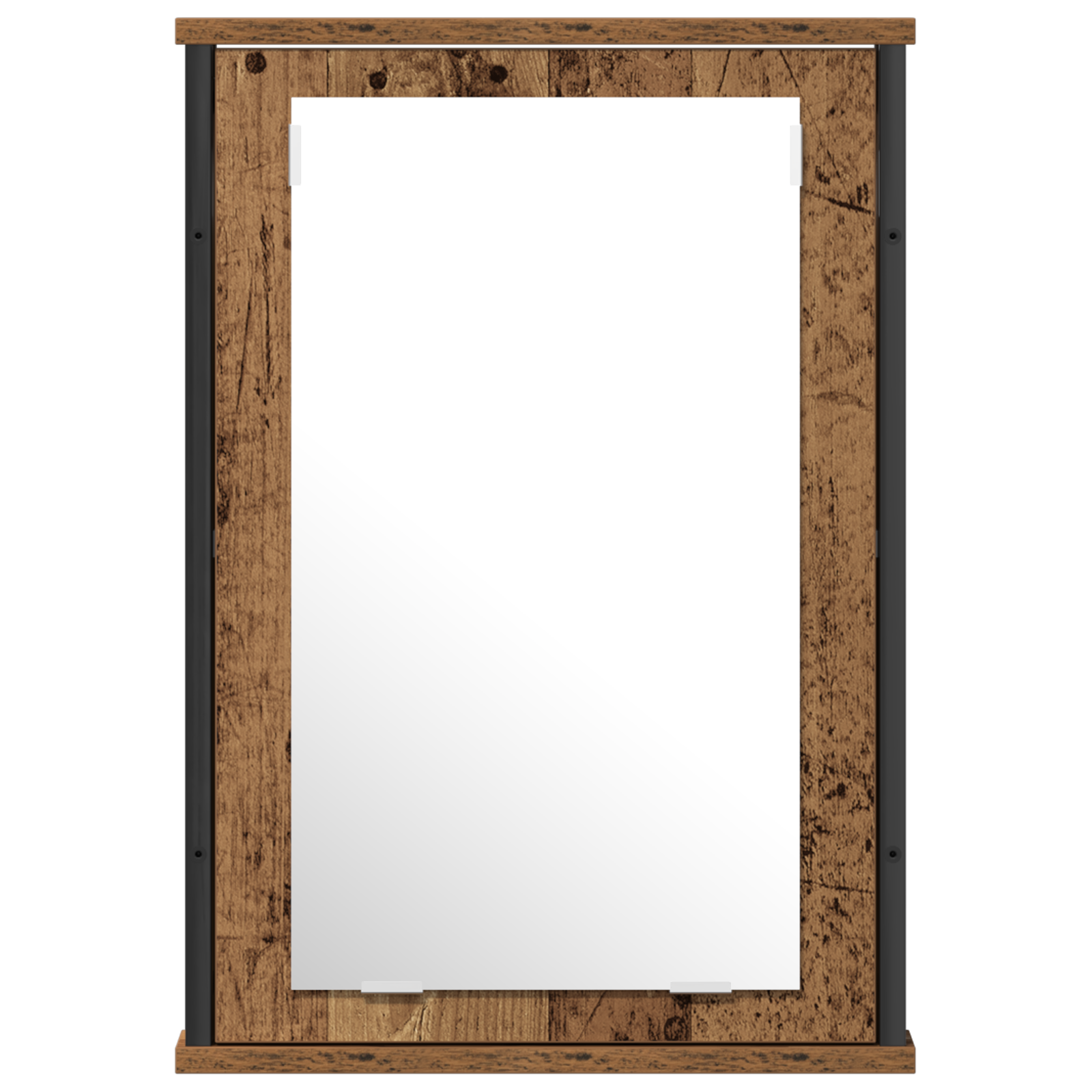 2 Piece Bathroom Furniture Set Old Wood Engineered Wood - Image 8