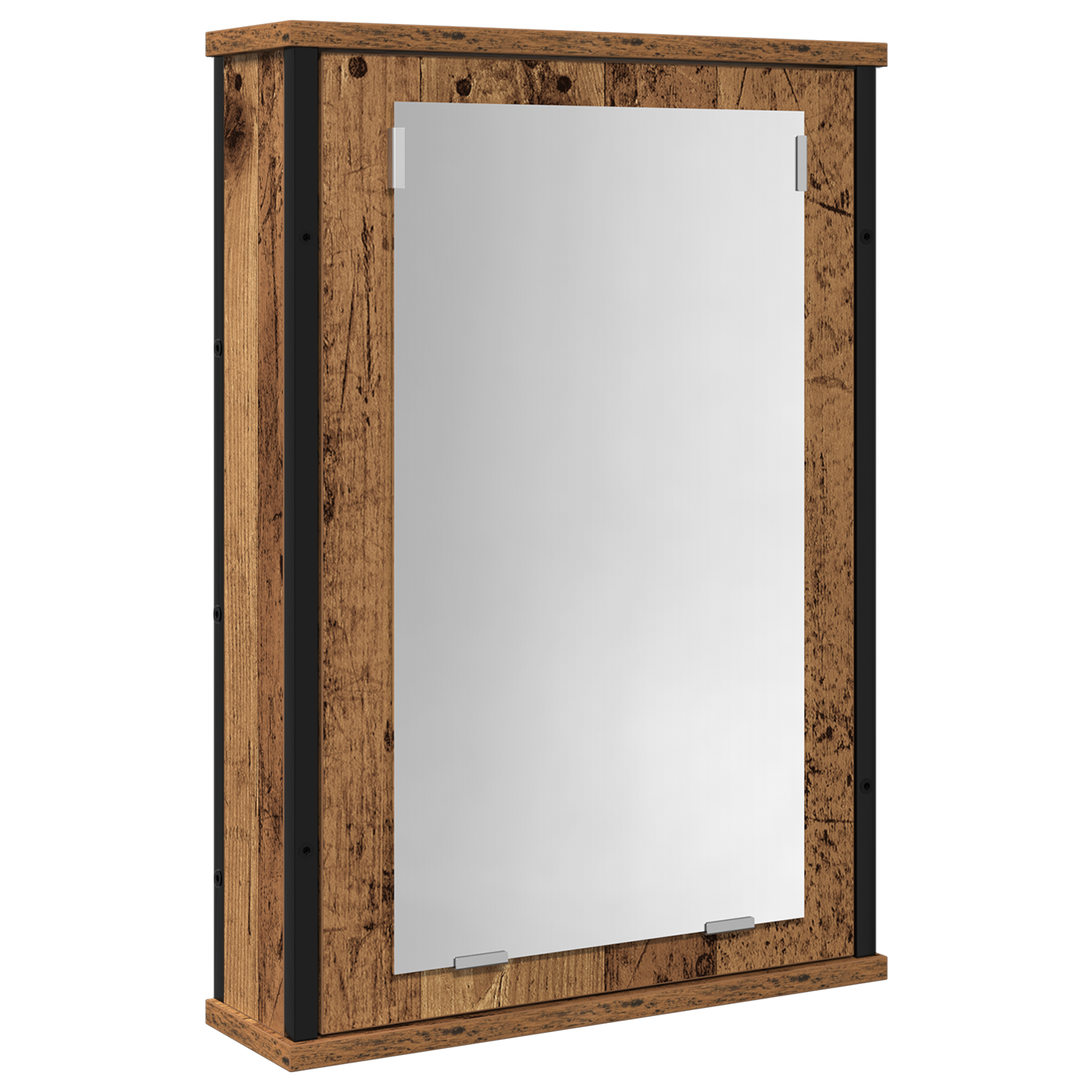 2 Piece Bathroom Furniture Set Old Wood Engineered Wood - Image 5