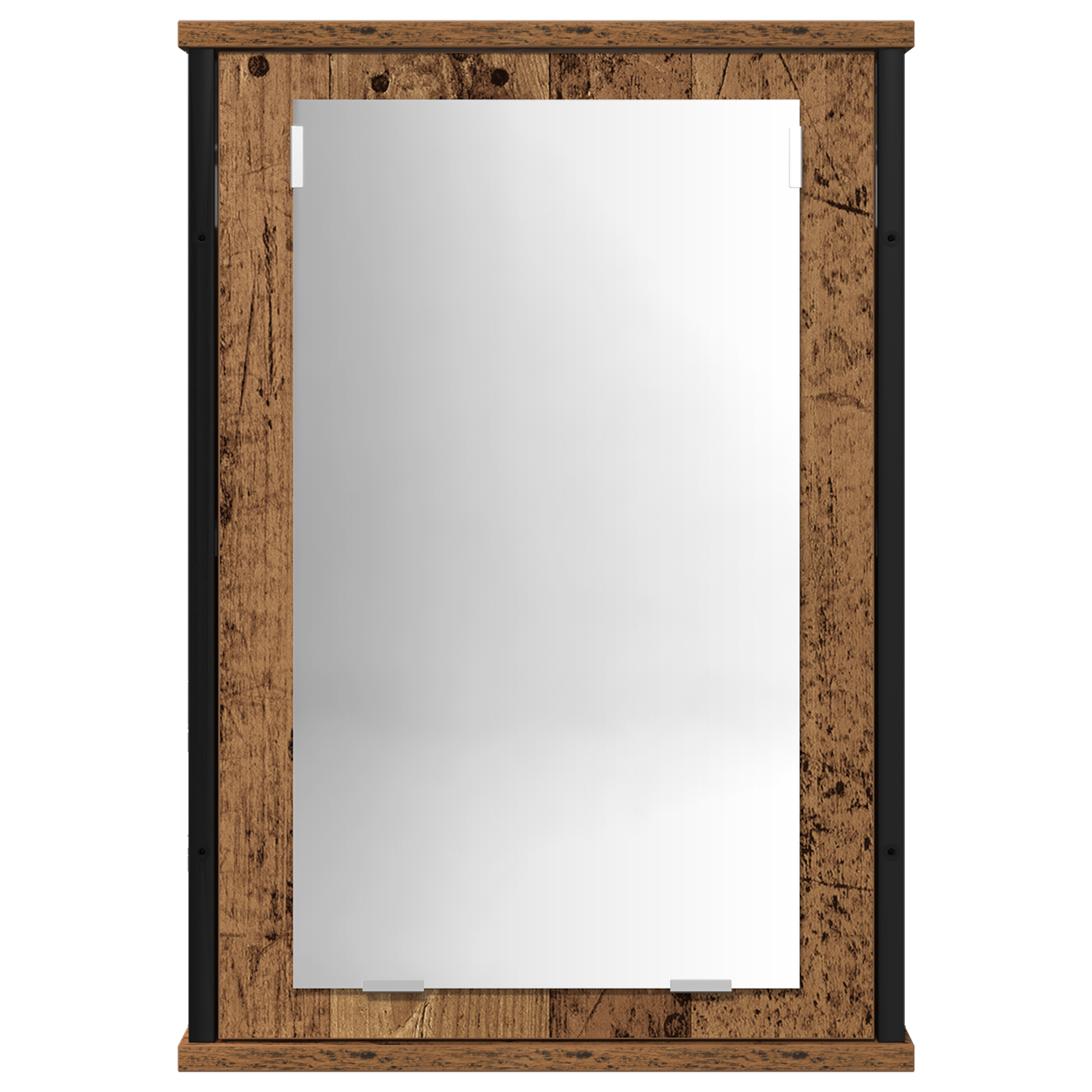 2 Piece Bathroom Furniture Set Old Wood Engineered Wood - Image 7