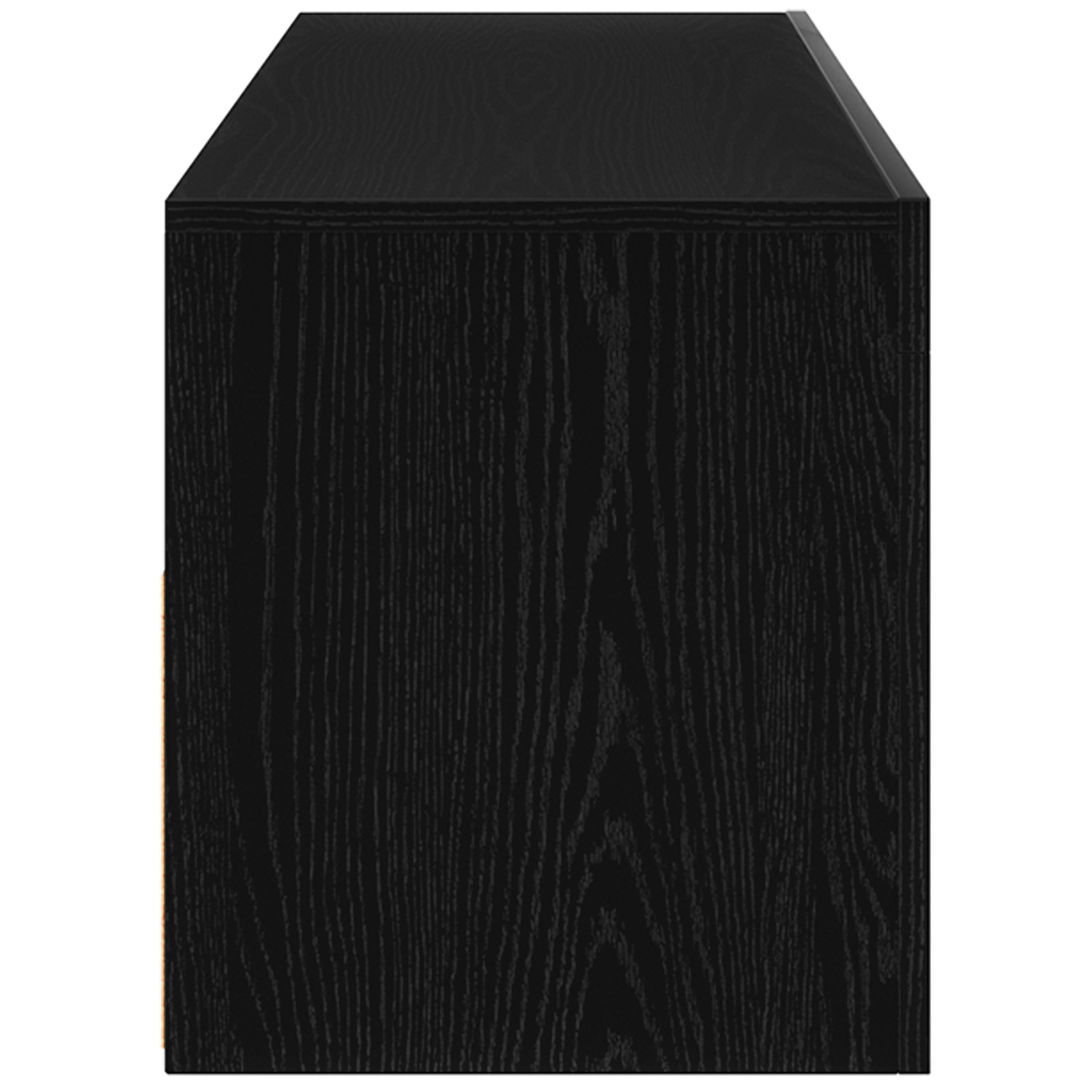 Bedside Cabinet with LED Lights Black Oak 60x35x40 cm Engineered Wood - Image 8