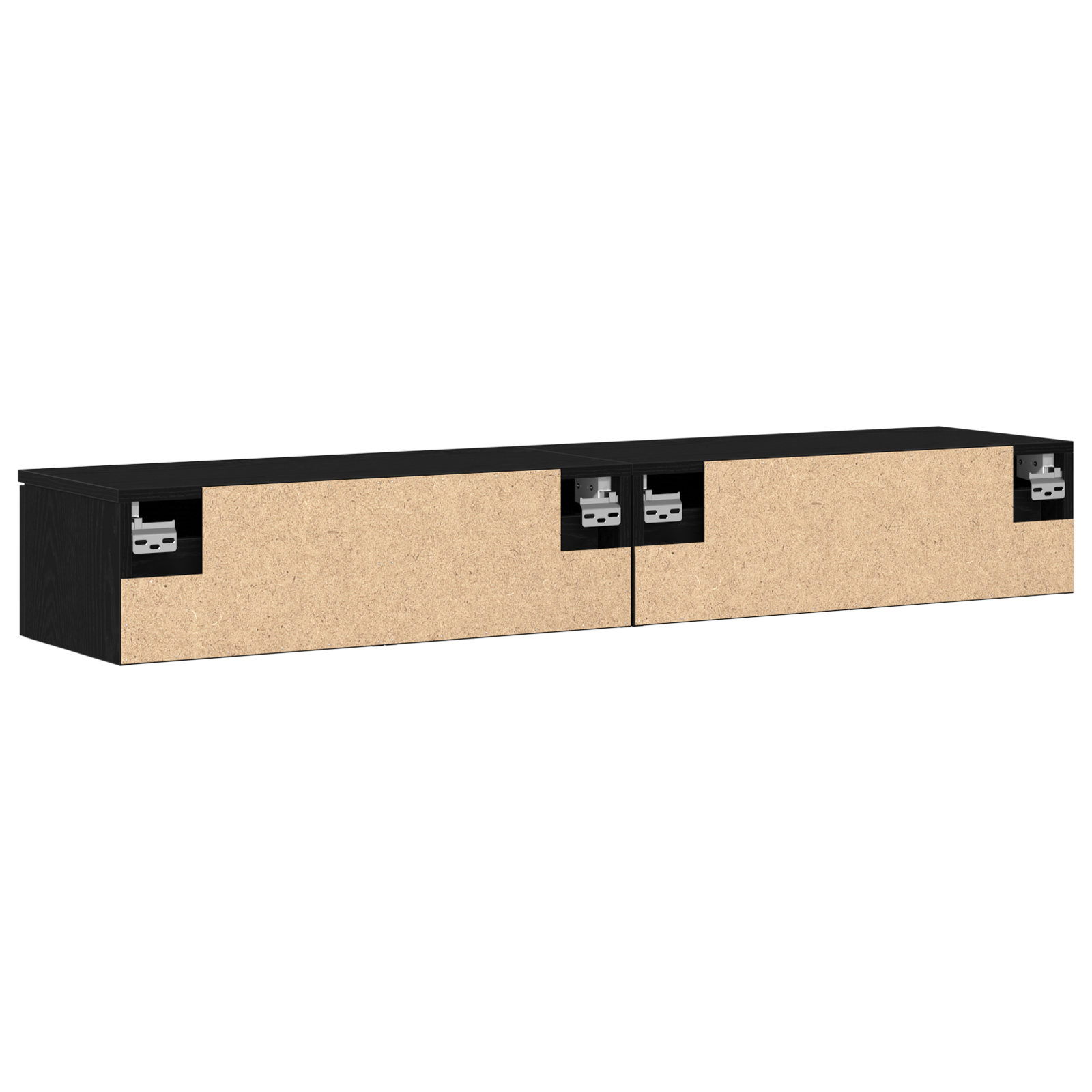 2x Armarios de Pared Contrachapada Mueble Sala Aparador Multicolor vidaXL - Imagen 73 de 100