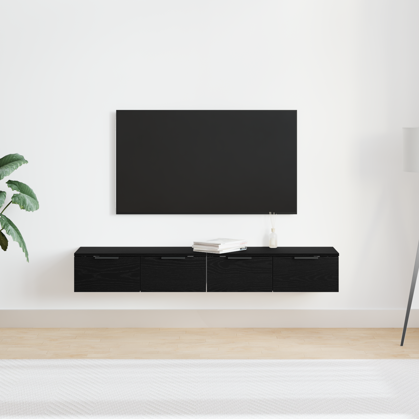2x Armarios de Pared Contrachapada Mueble Sala Aparador Multicolor vidaXL - Imagen 69 de 100