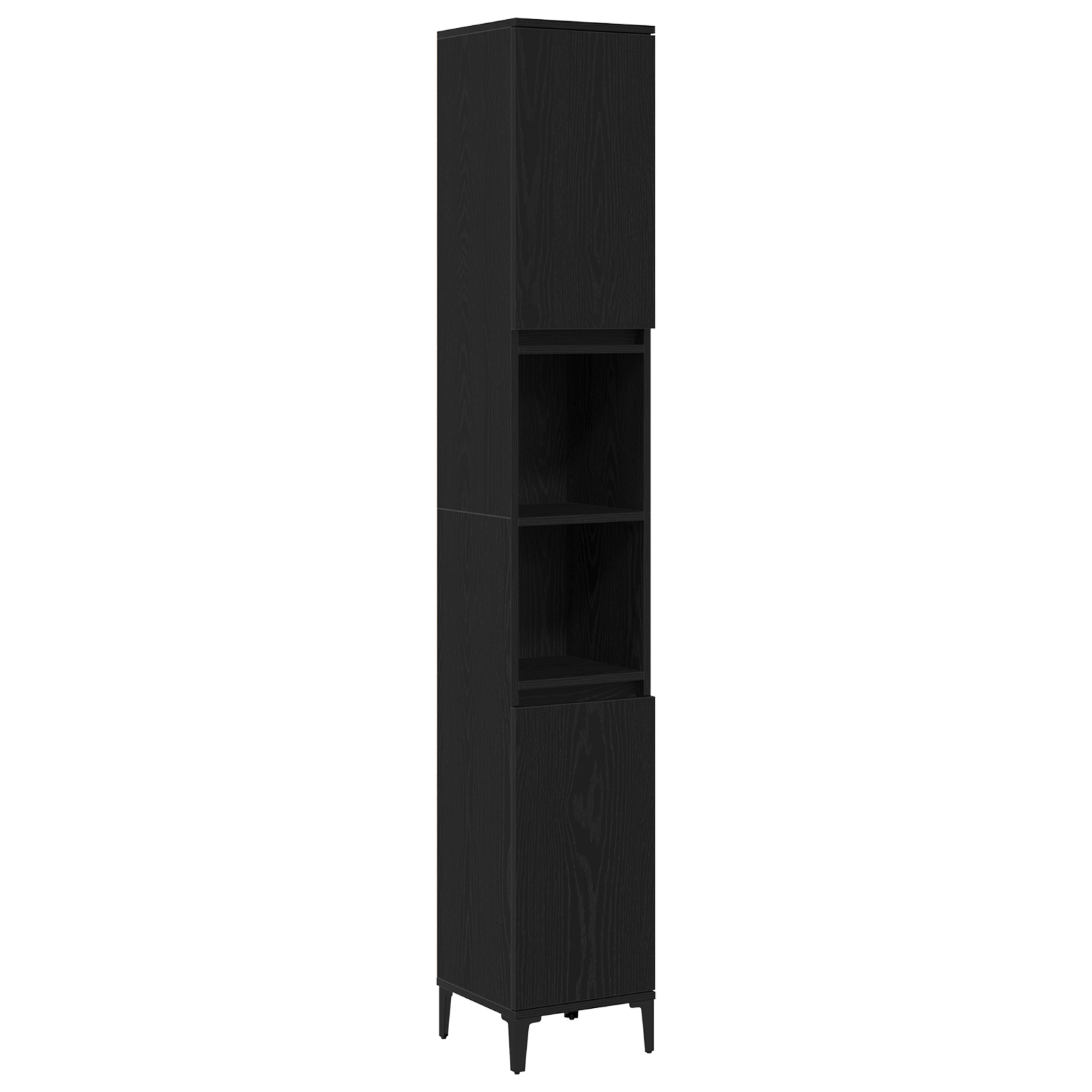 Set de Muebles de Baño Armarios Lavabo Mueble Tocador 3 pzas Madera vidaXL - Imagen 60 de 90