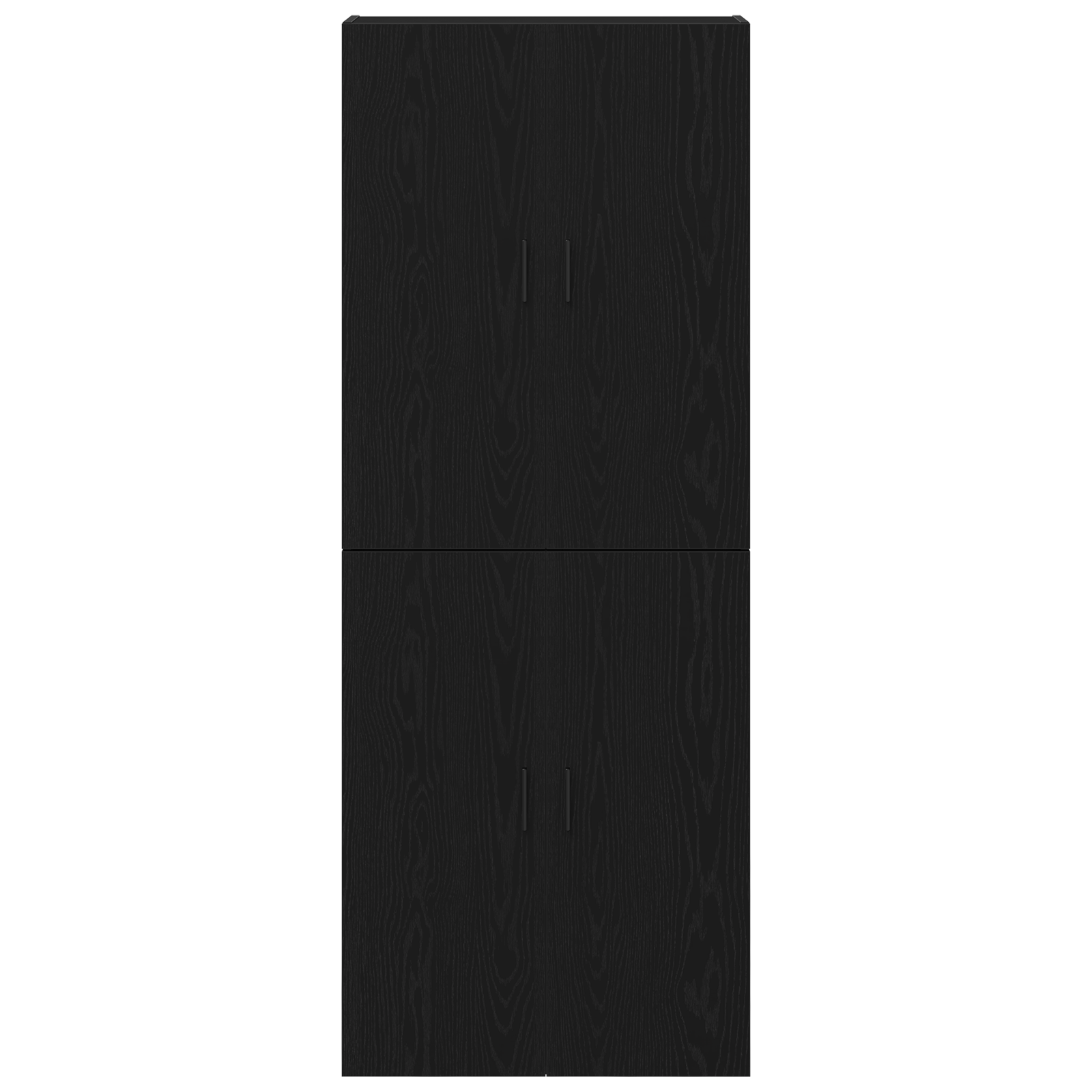 Cabinets 2 pcs Black Oak 69,5x34x180 cm Engineered Wood - Image 6